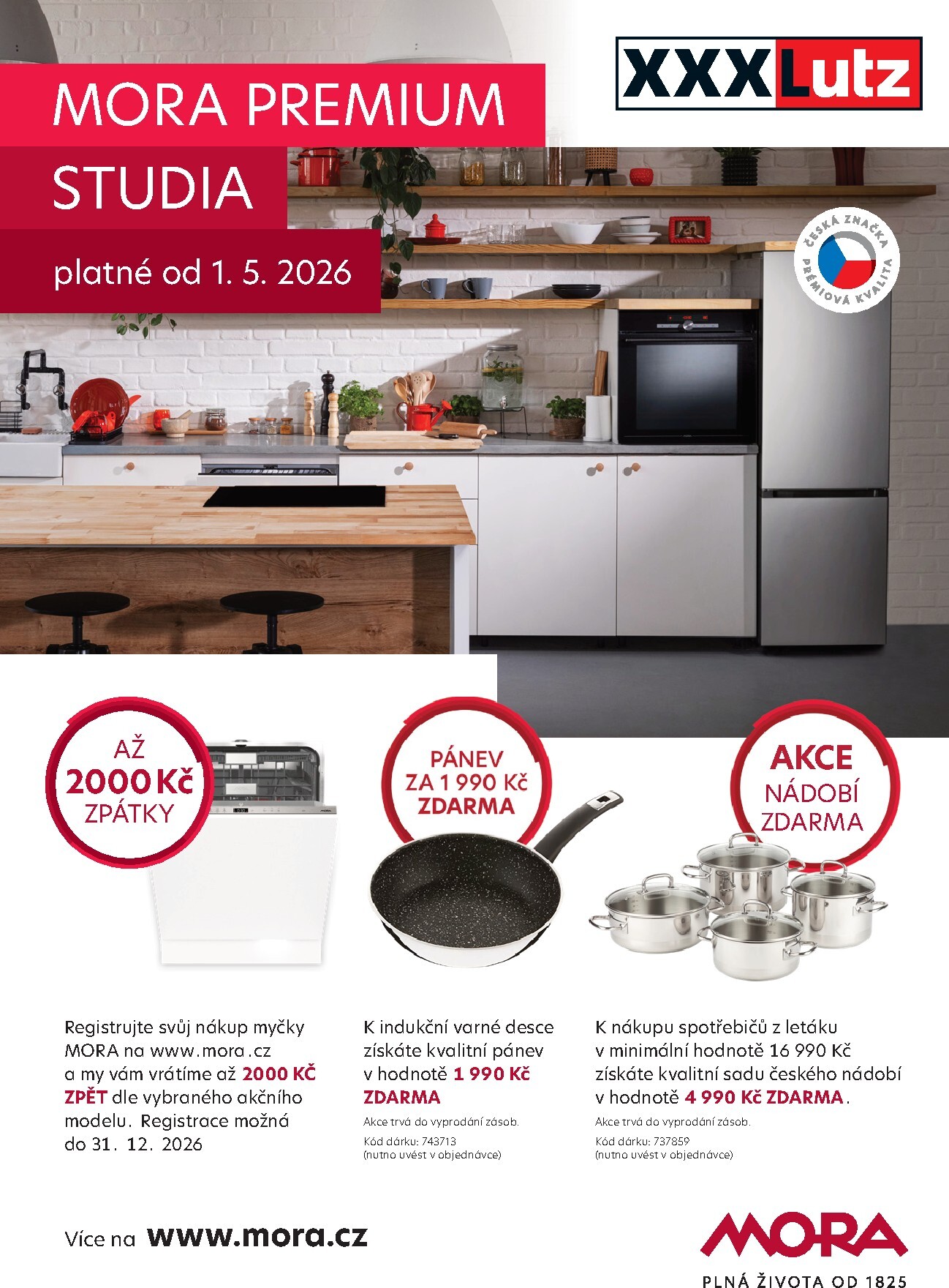 xxxlutz - Aktuální XXXLutz - Mora Premium katalog leták platný od pátku 01.05.2026 do čtvrtka 31.12.2026 - page: 1