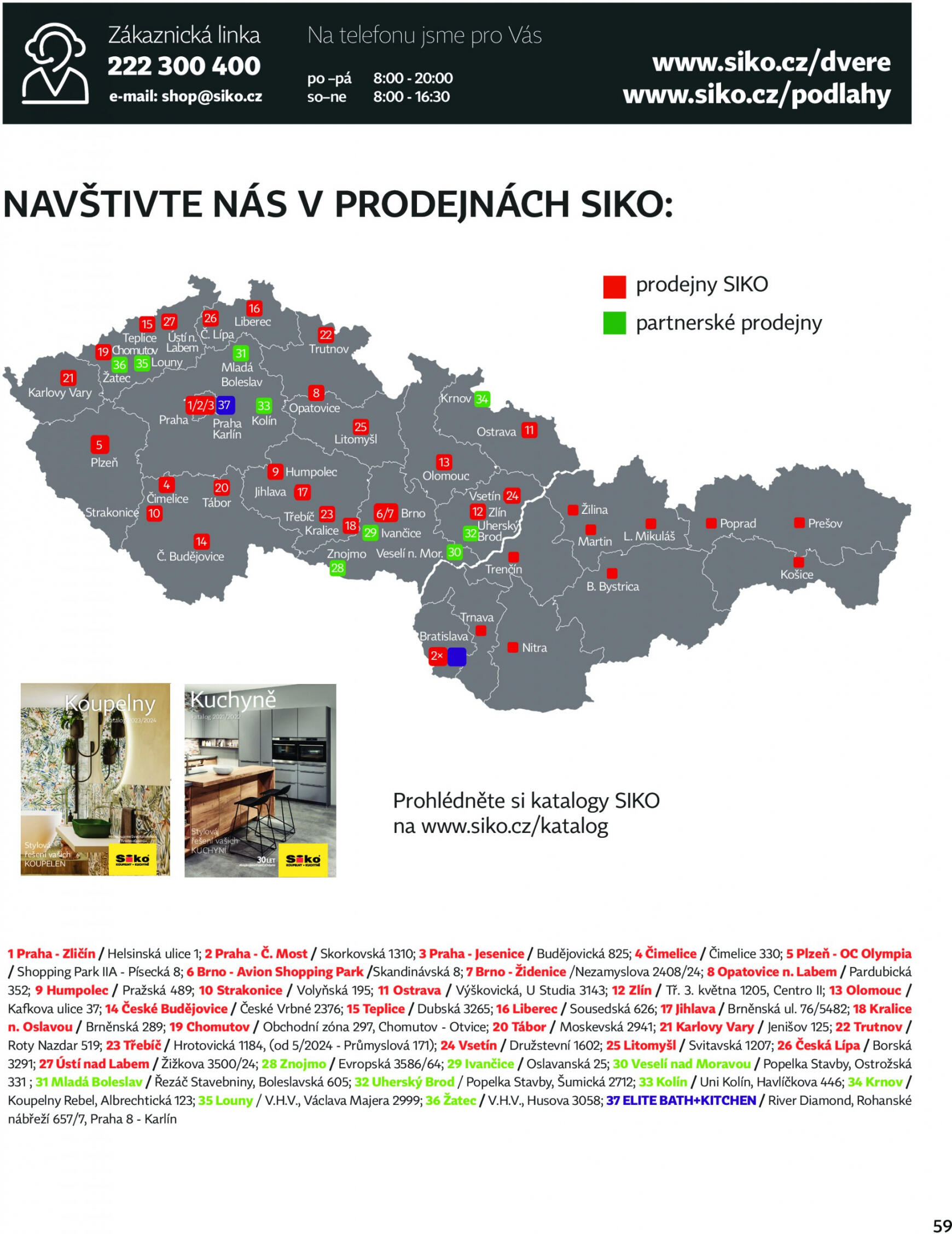 siko - Leták SIKO - Dveře a Podlahy aktuální 01.05. - 31.12. - page: 59