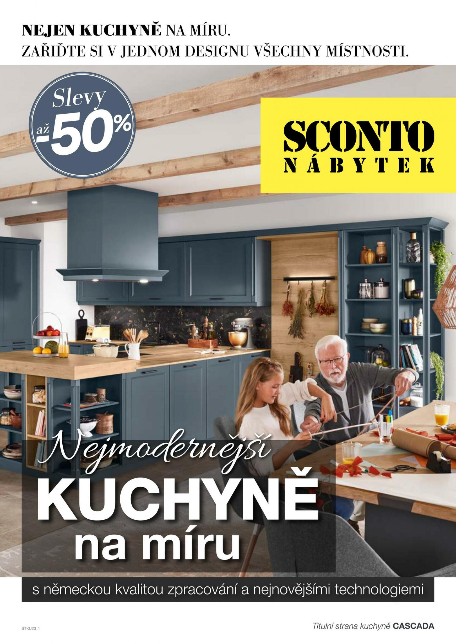 sconto-nabytek - Sconto nábytek - Kuchyně na míru platný od 18.04.2023