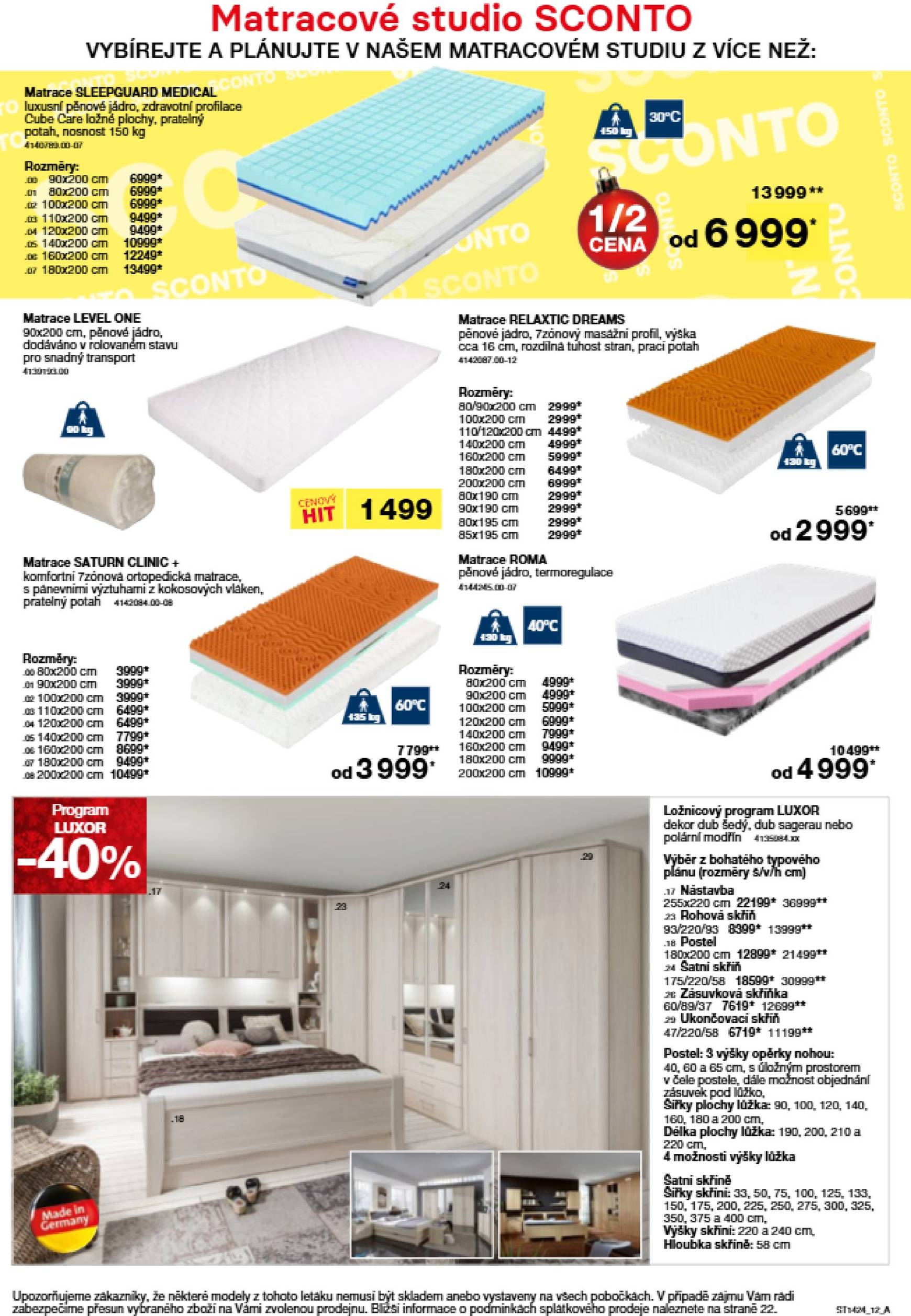 sconto-nabytek - Leták SCONTO Nábytek od 30.10. do 26.11. - page: 12