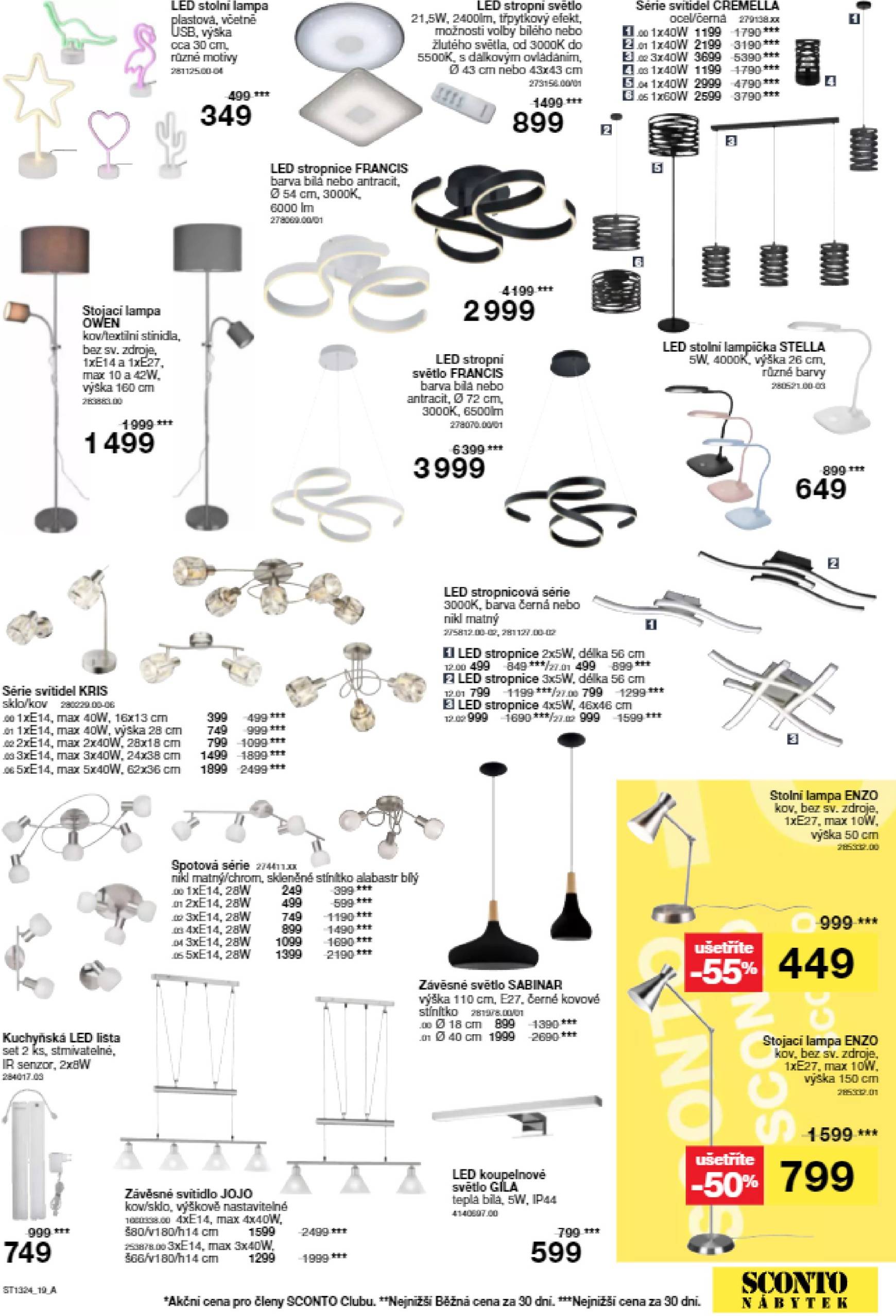 sconto-nabytek - Leták SCONTO Nábytek od 09.10. do 29.10. - page: 19