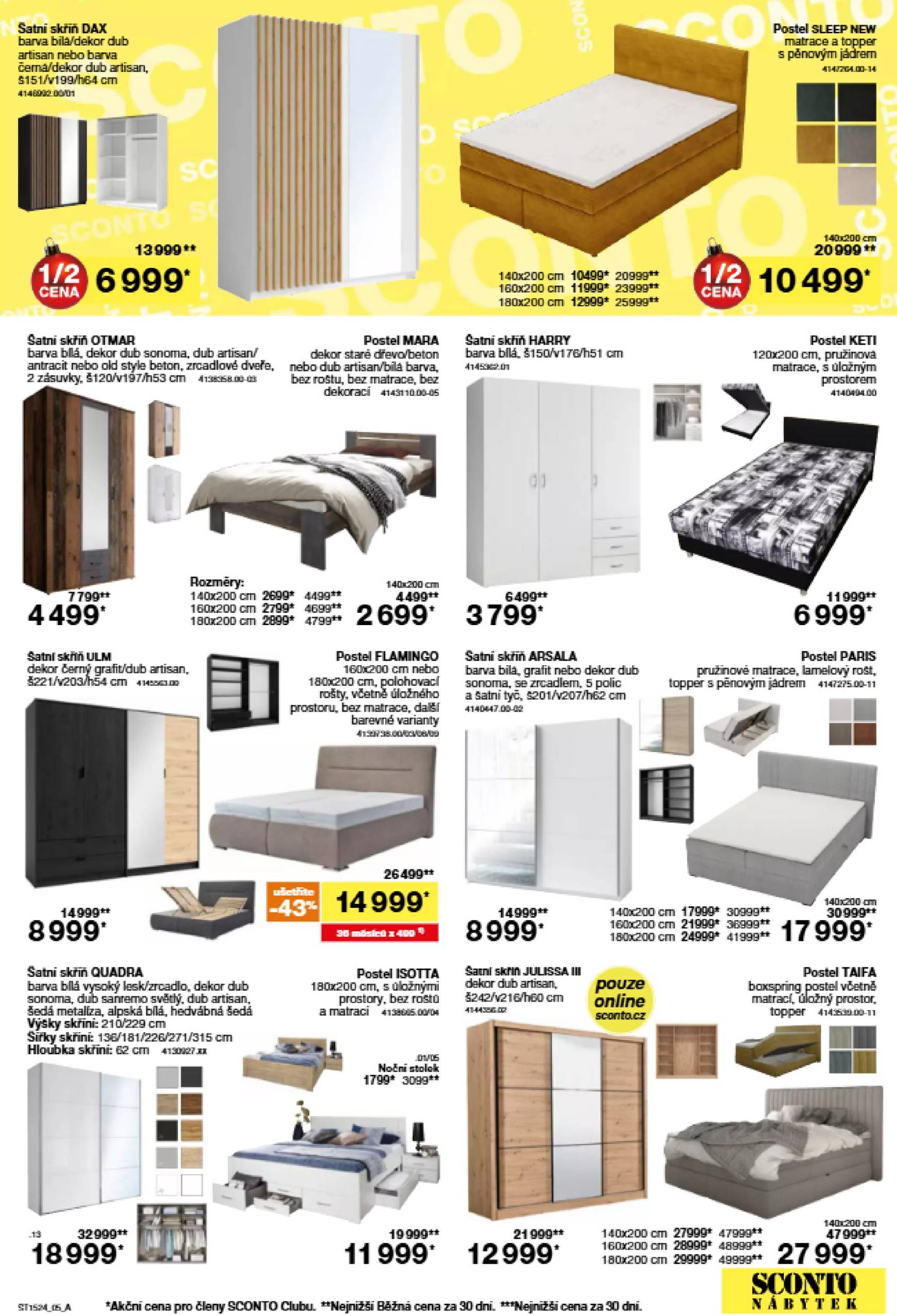 sconto-nabytek - Leták SCONTO Nábytek od 27.11. do 27.12. - page: 5