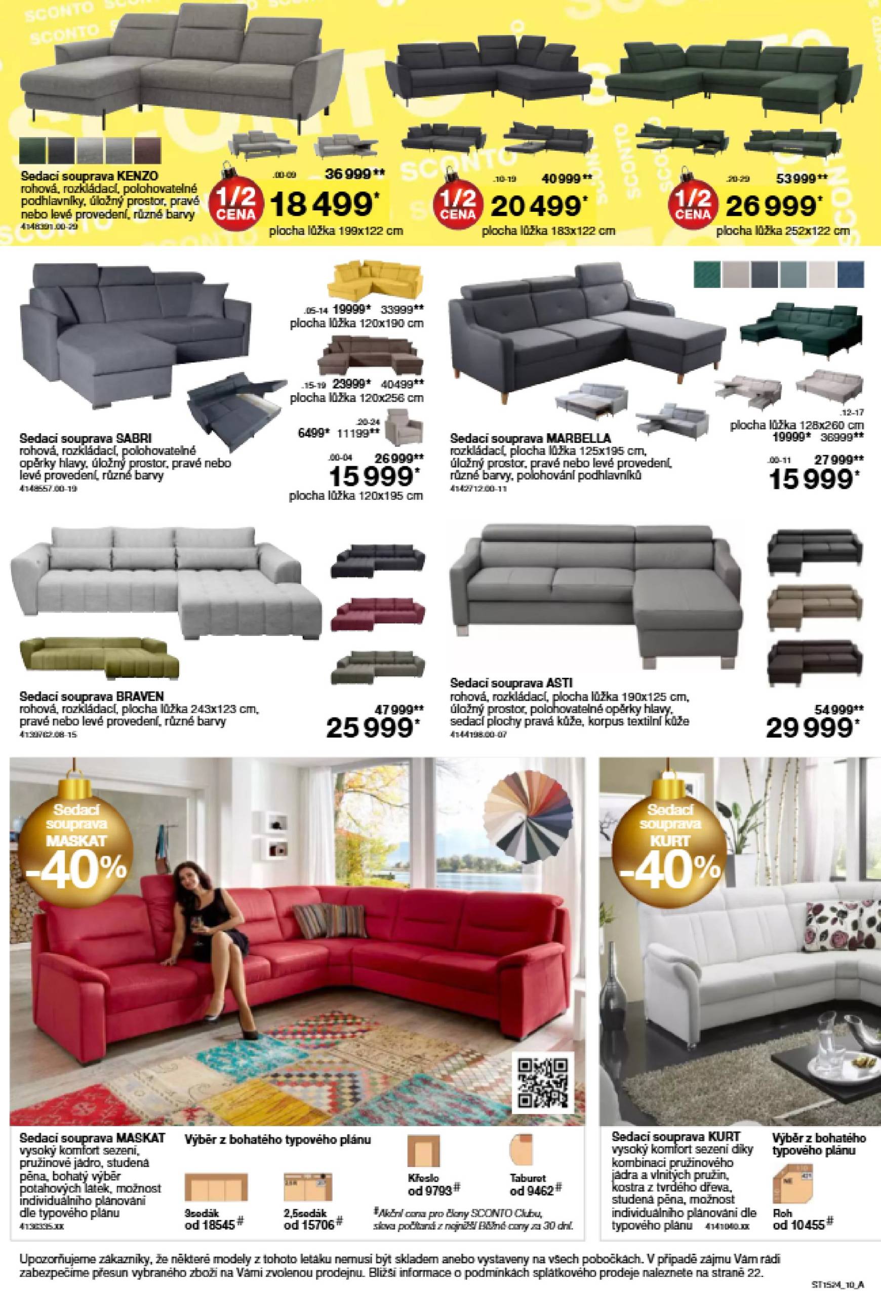 sconto-nabytek - Leták SCONTO Nábytek od 27.11. do 27.12. - page: 10