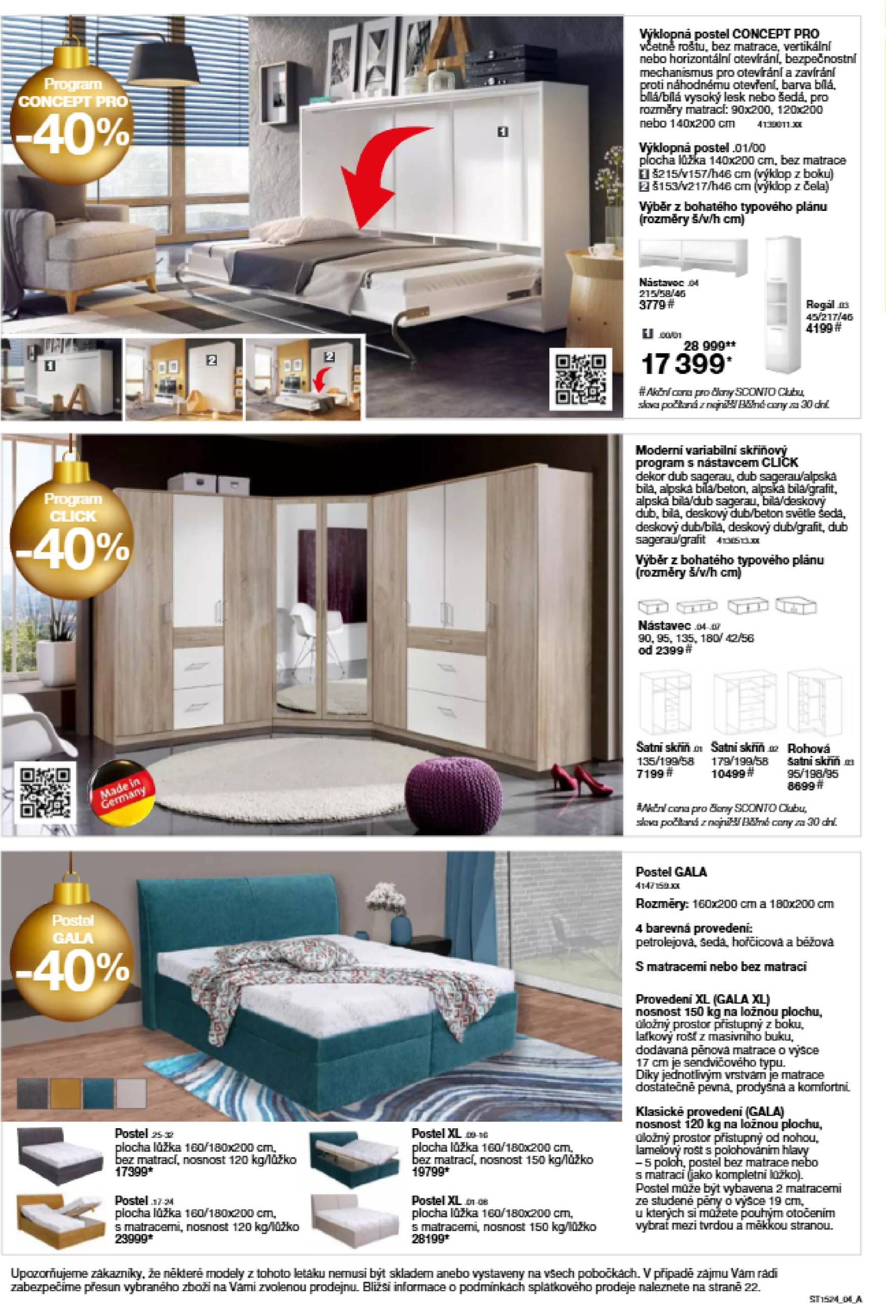 sconto-nabytek - Leták SCONTO Nábytek od 27.11. do 27.12. - page: 4