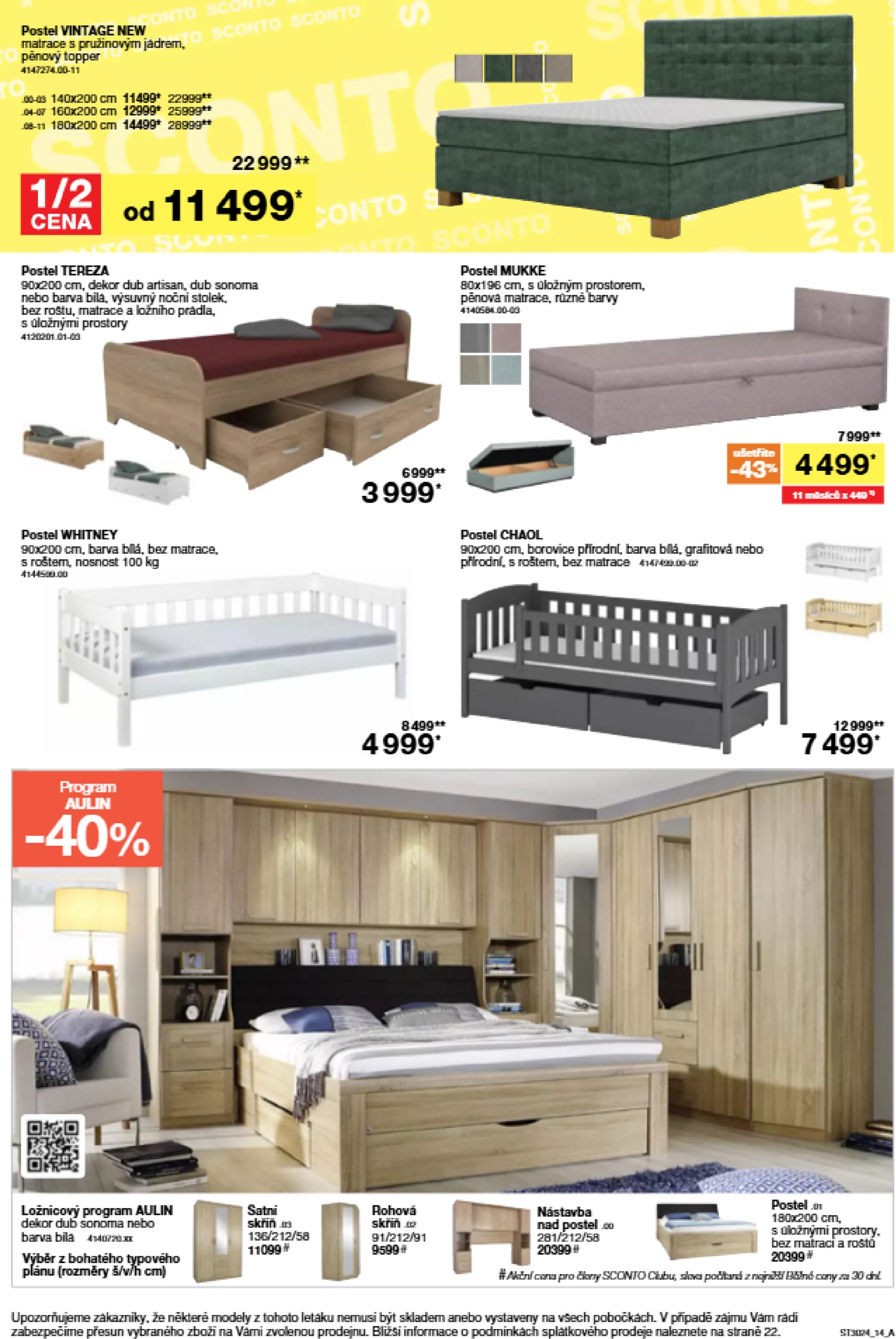 sconto-nabytek - Leták SCONTO Nábytek od 22.01. do 02.02. - page: 14