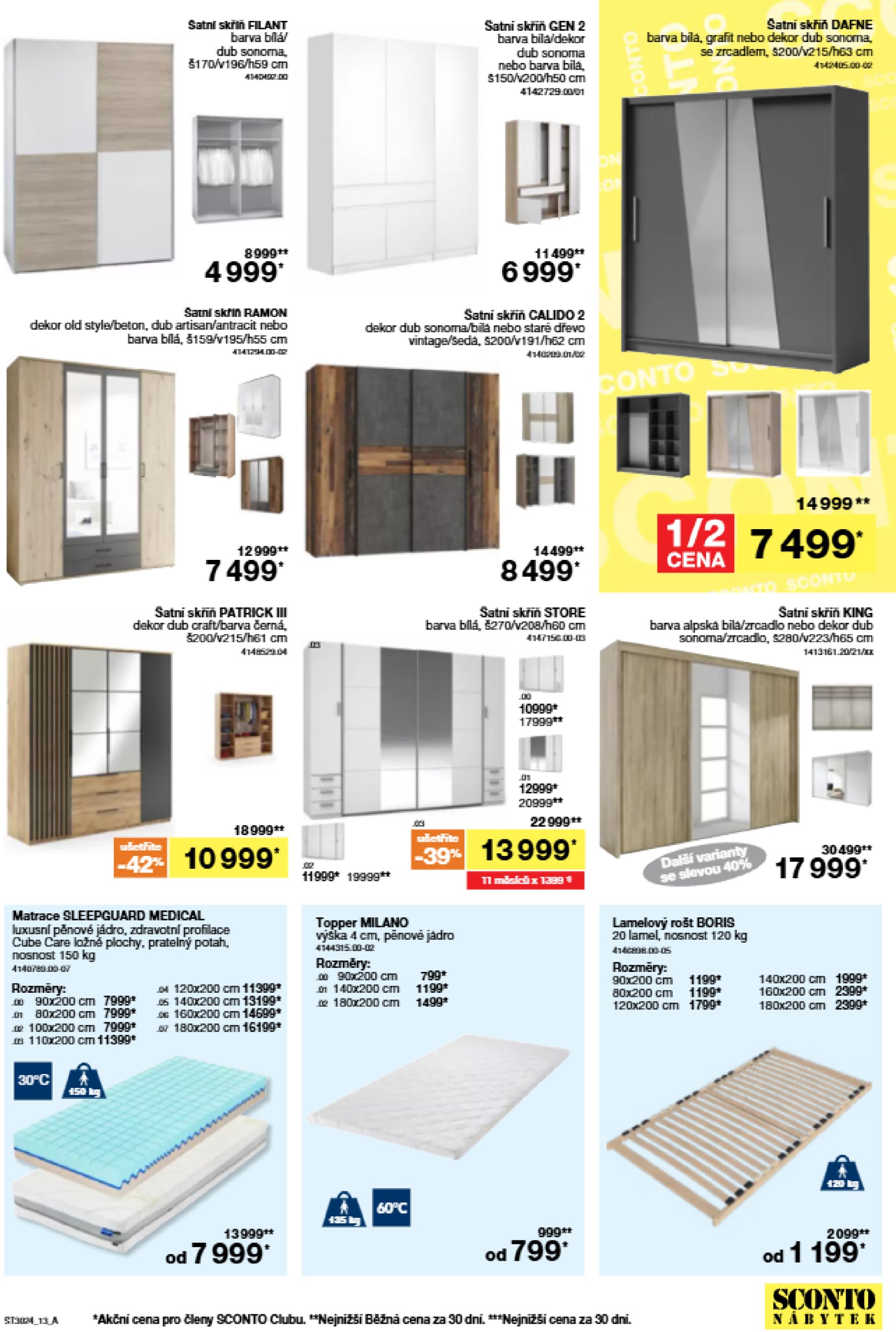 sconto-nabytek - Leták SCONTO Nábytek od 22.01. do 02.02. - page: 13