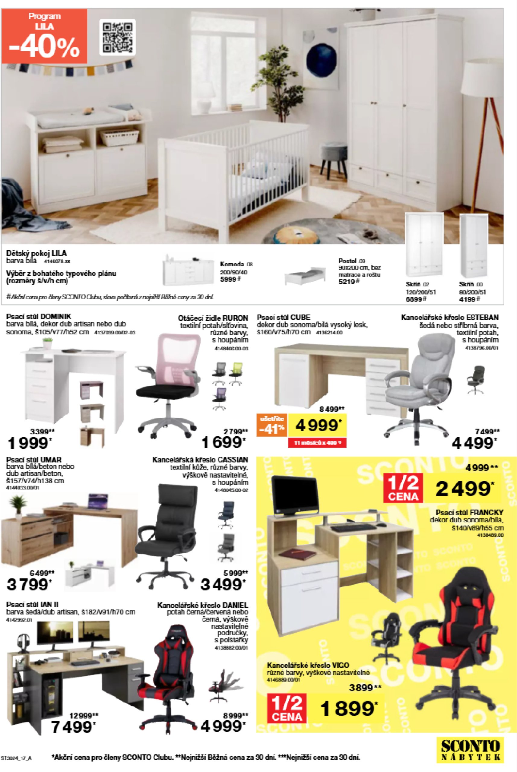 sconto-nabytek - Leták SCONTO Nábytek od 22.01. do 02.02. - page: 17