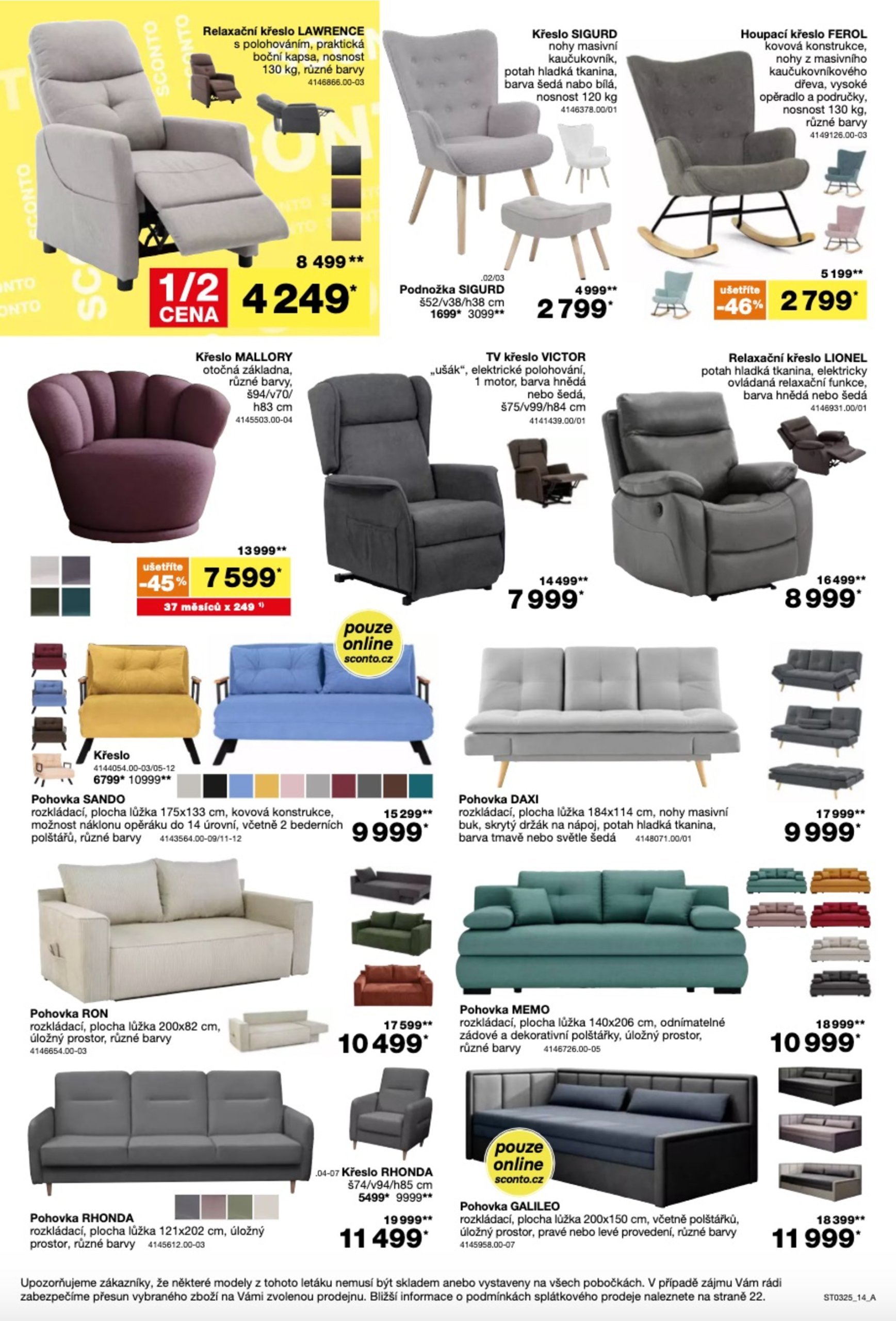 sconto-nabytek - Leták SCONTO Nábytek od 12.02. do 02.03. - page: 13