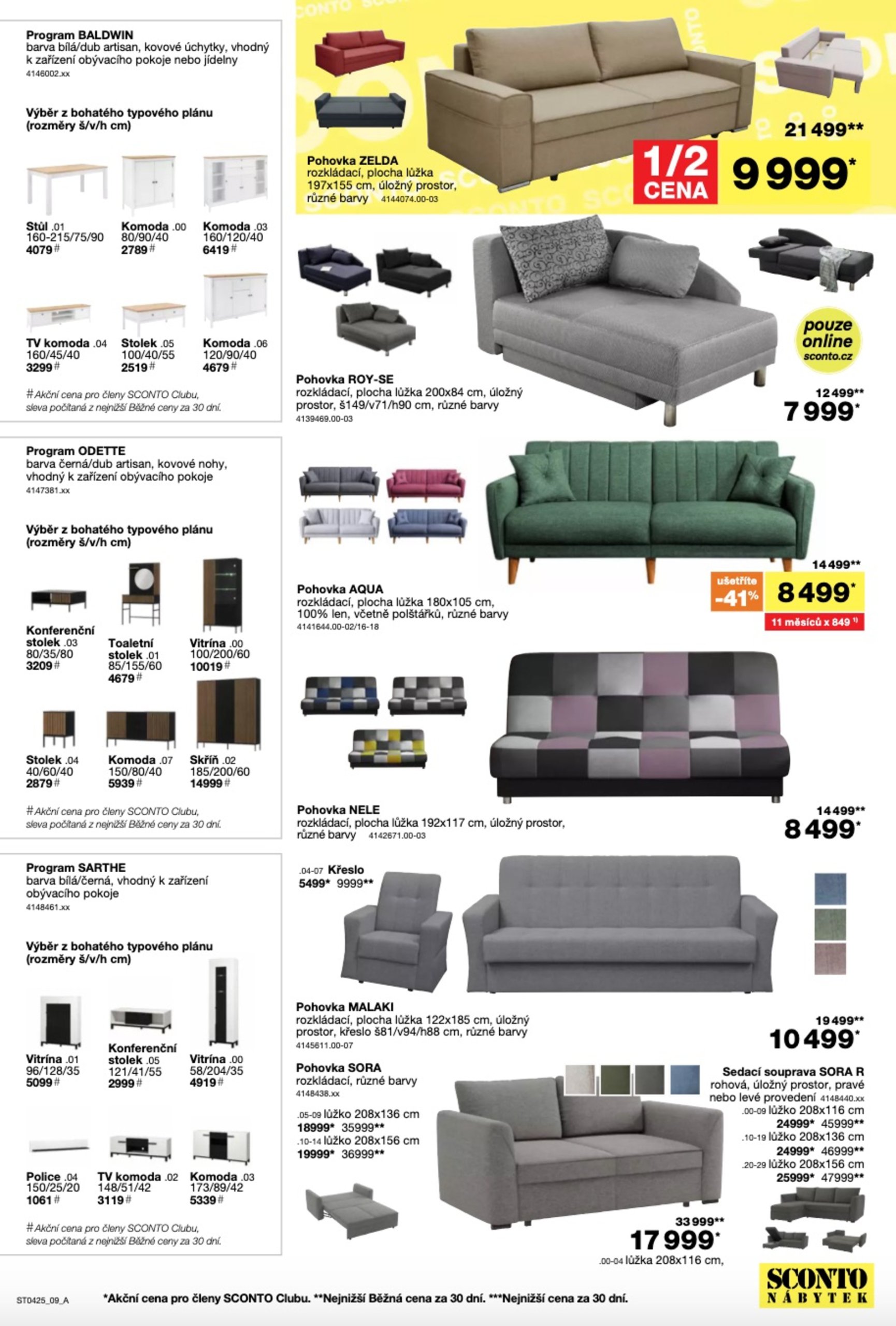 sconto-nabytek - Leták SCONTO Nábytek od 12.03. do 08.04. - page: 4