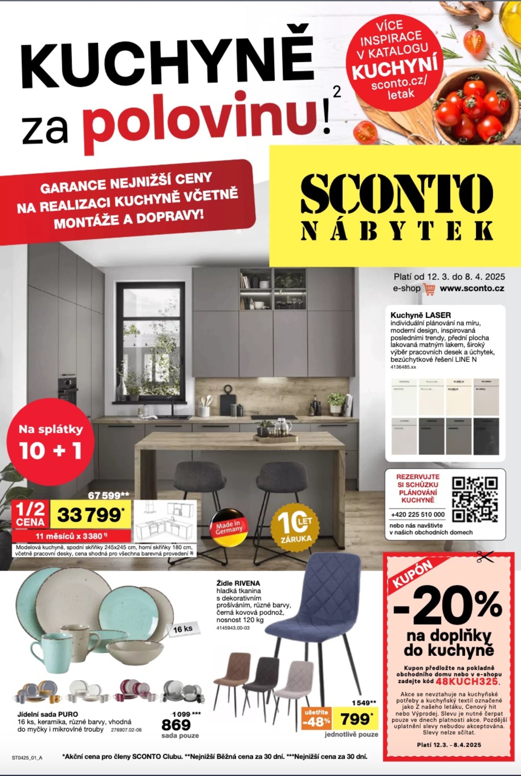 sconto-nabytek - Leták SCONTO Nábytek od 12.03. do 08.04.