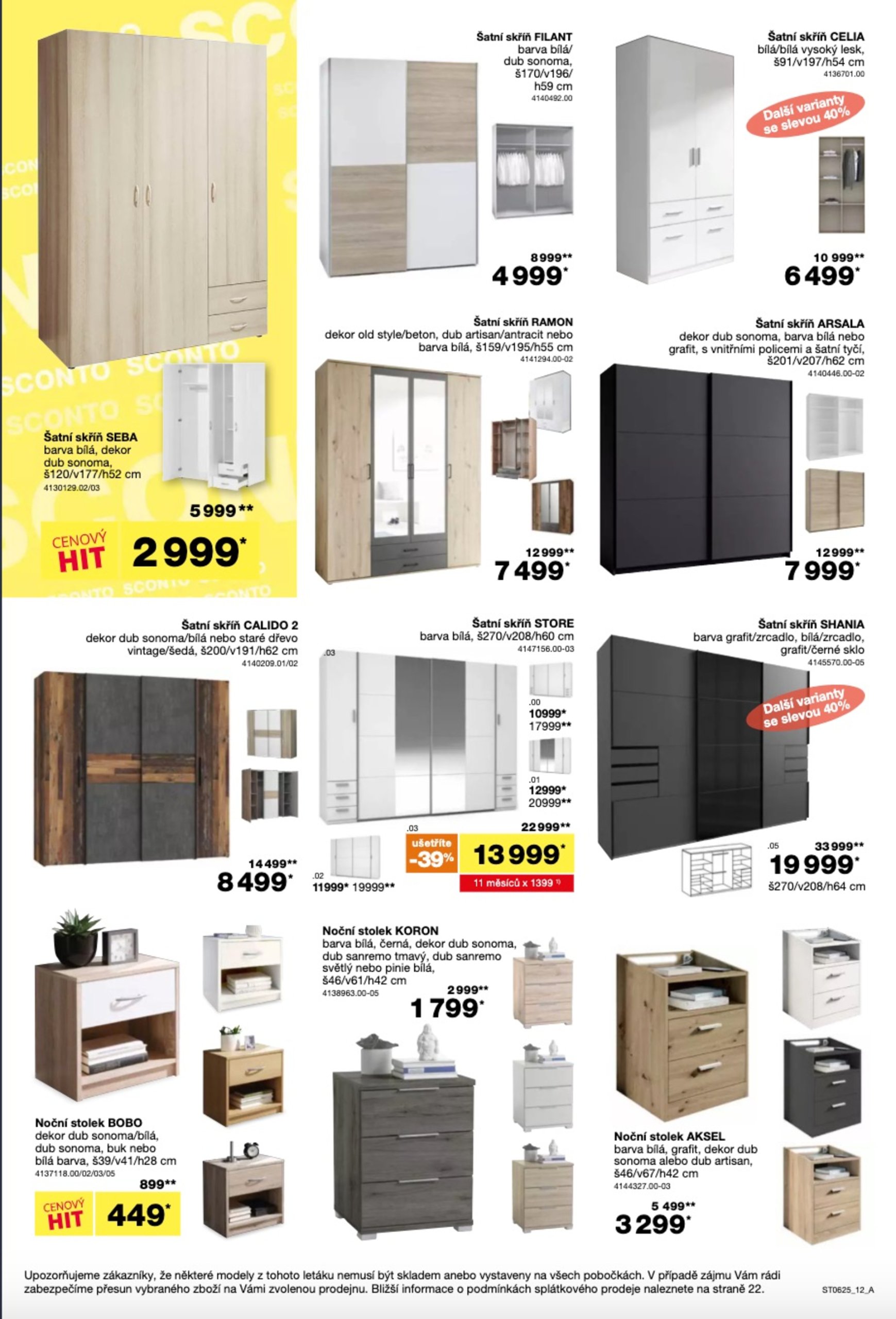 sconto-nabytek - Leták SCONTO Nábytek od 30.04. do 11.05. - page: 12