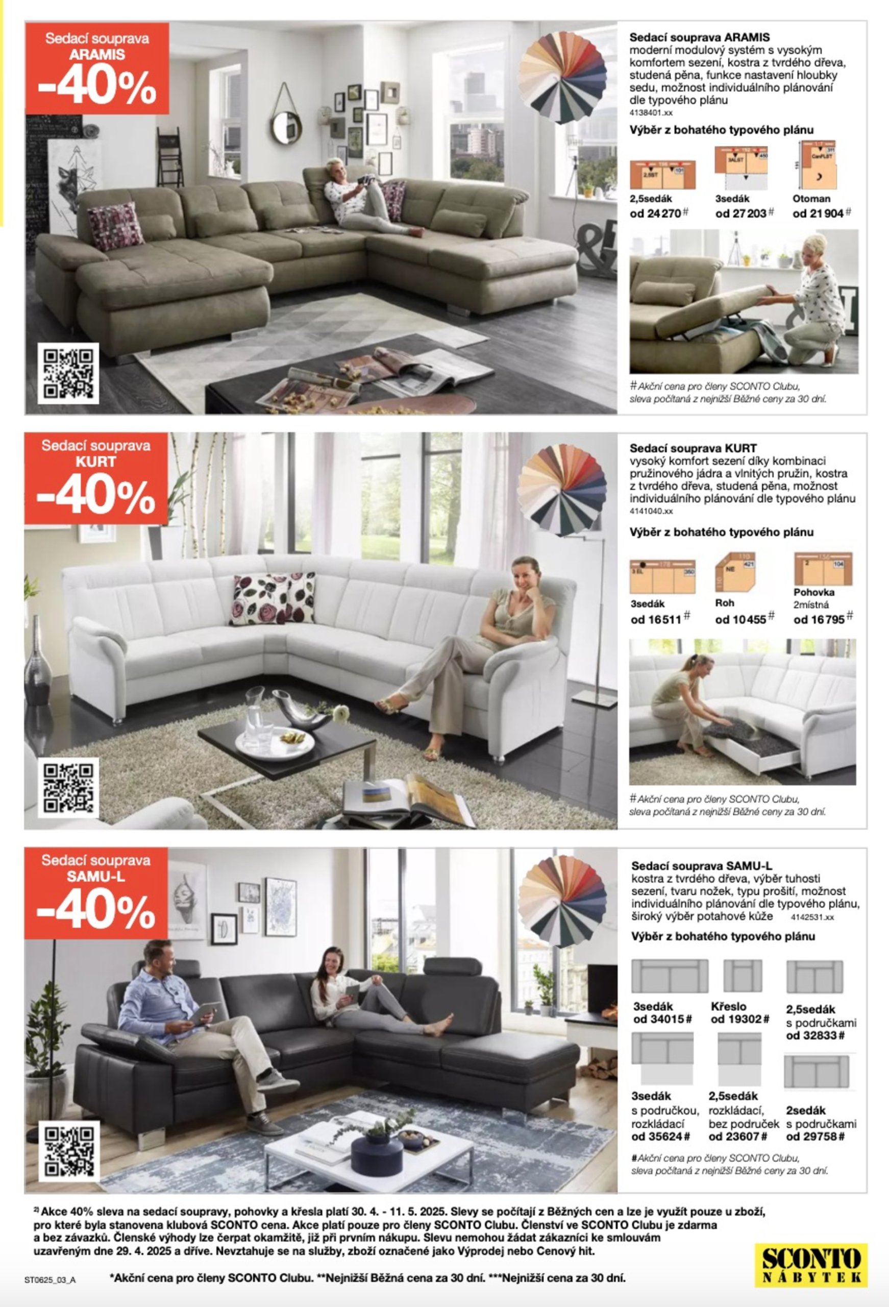 sconto-nabytek - Leták SCONTO Nábytek od 30.04. do 11.05. - page: 3