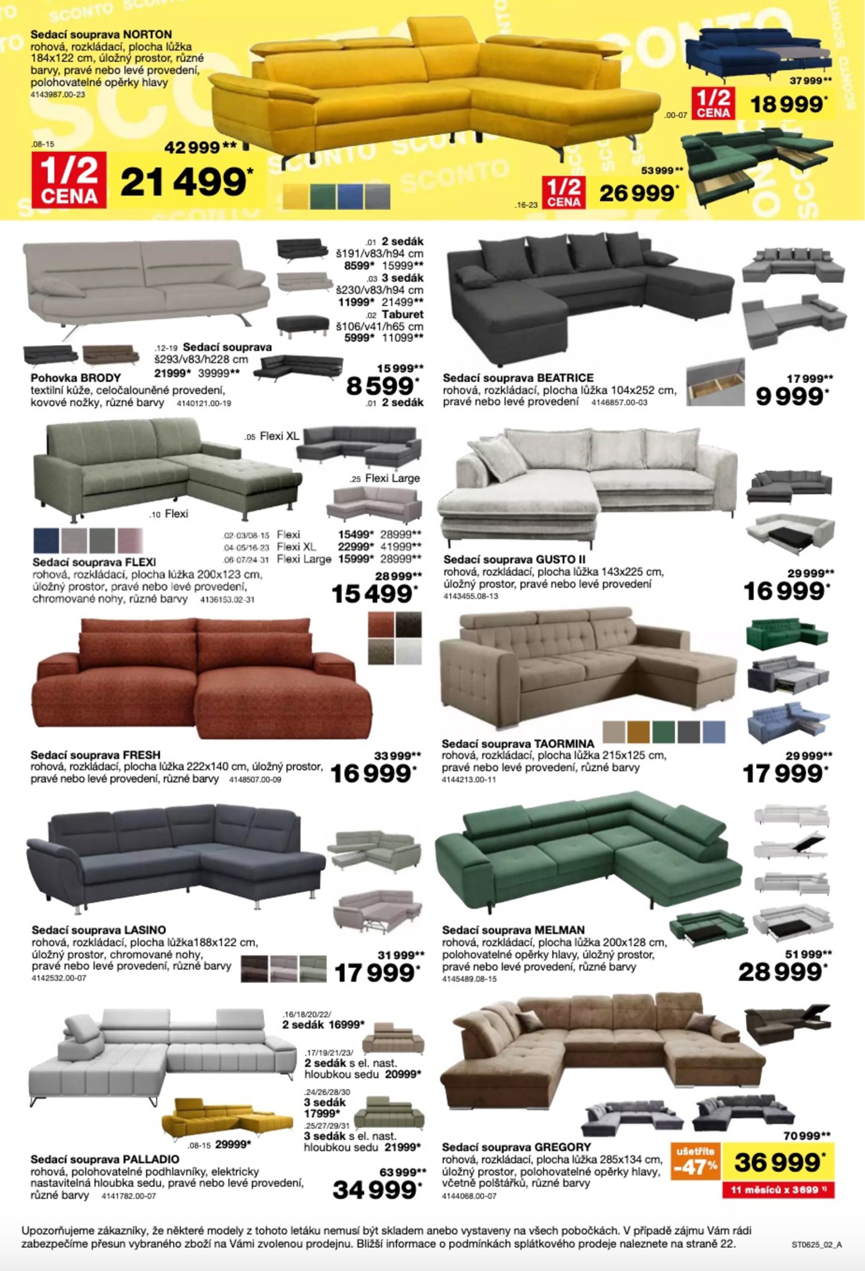 sconto-nabytek - Leták SCONTO Nábytek od 30.04. do 11.05. - page: 2