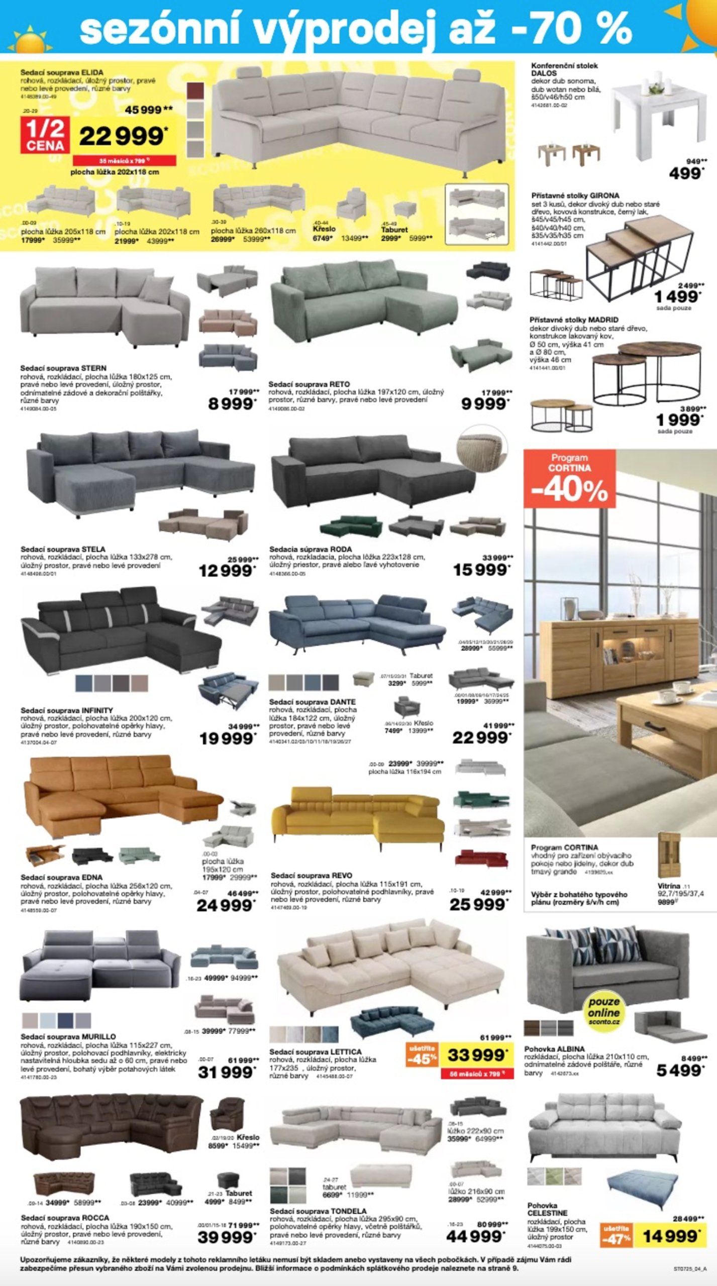 sconto-nabytek - Leták SCONTO Nábytek od 14.05. do 17.06. - page: 4
