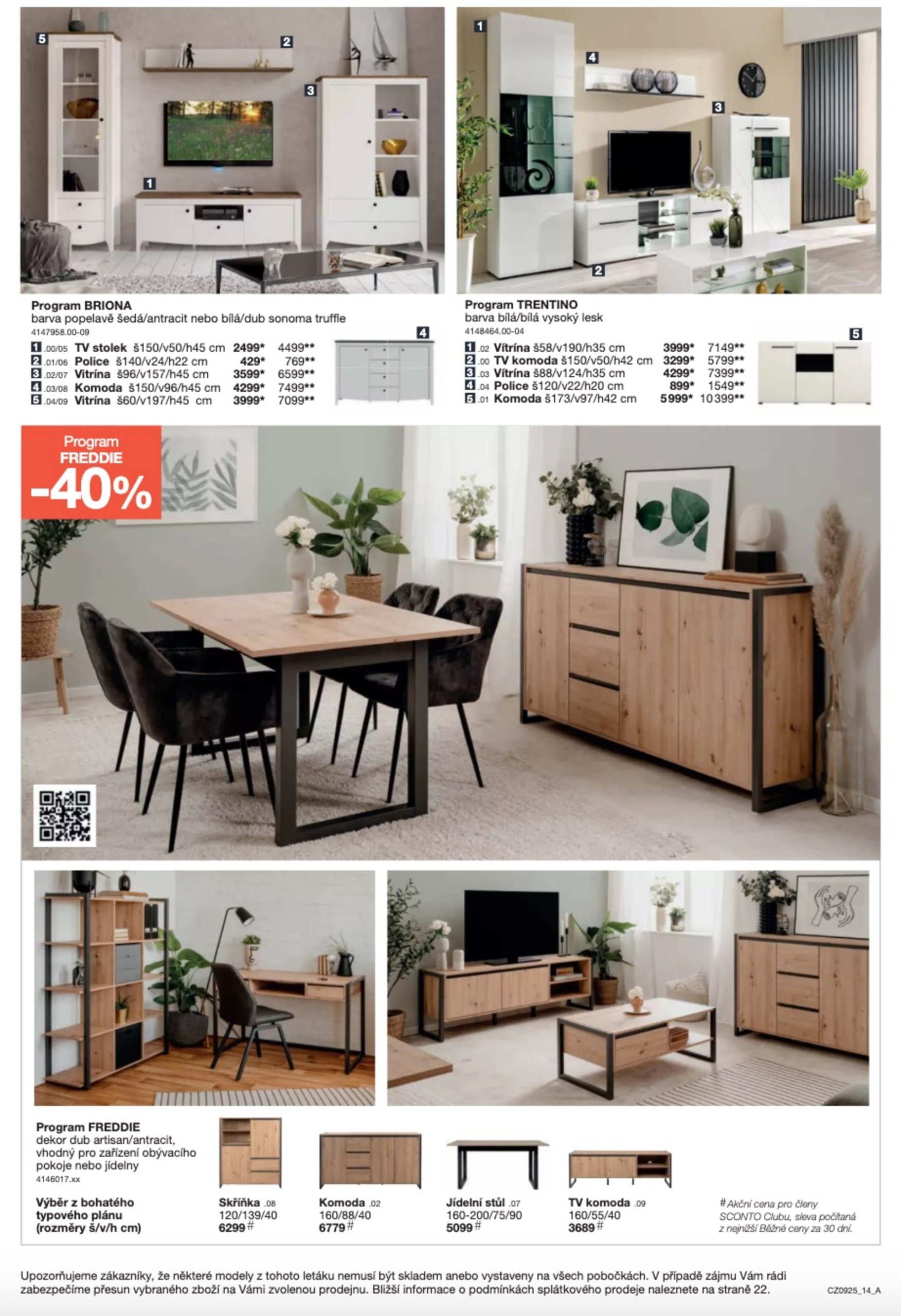 sconto-nabytek - Leták SCONTO Nábytek od 16.07. do 05.08. - page: 14