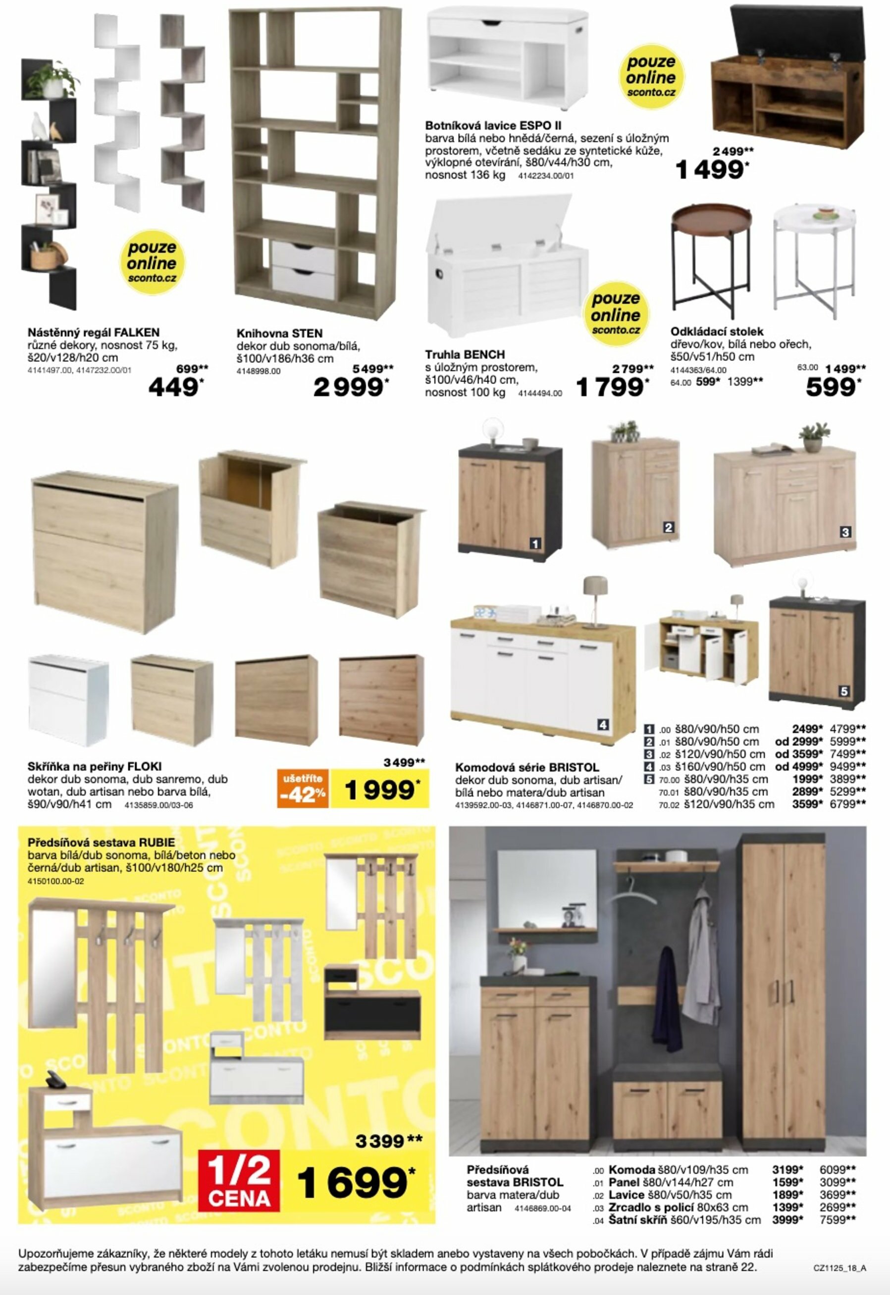 sconto-nabytek - Leták SCONTO Nábytek od 27.08. do 23.09. - page: 18