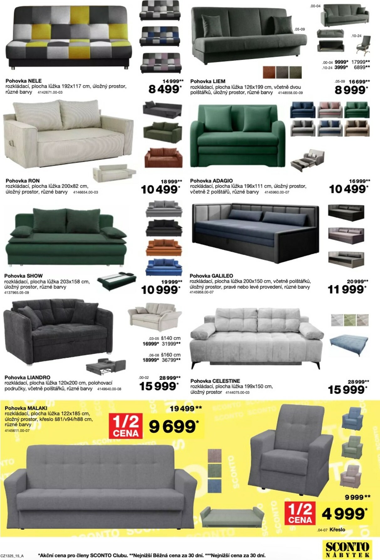 sconto-nabytek - Aktuální leták SCONTO Nábytek od 15.10. do 04.11. - page: 15