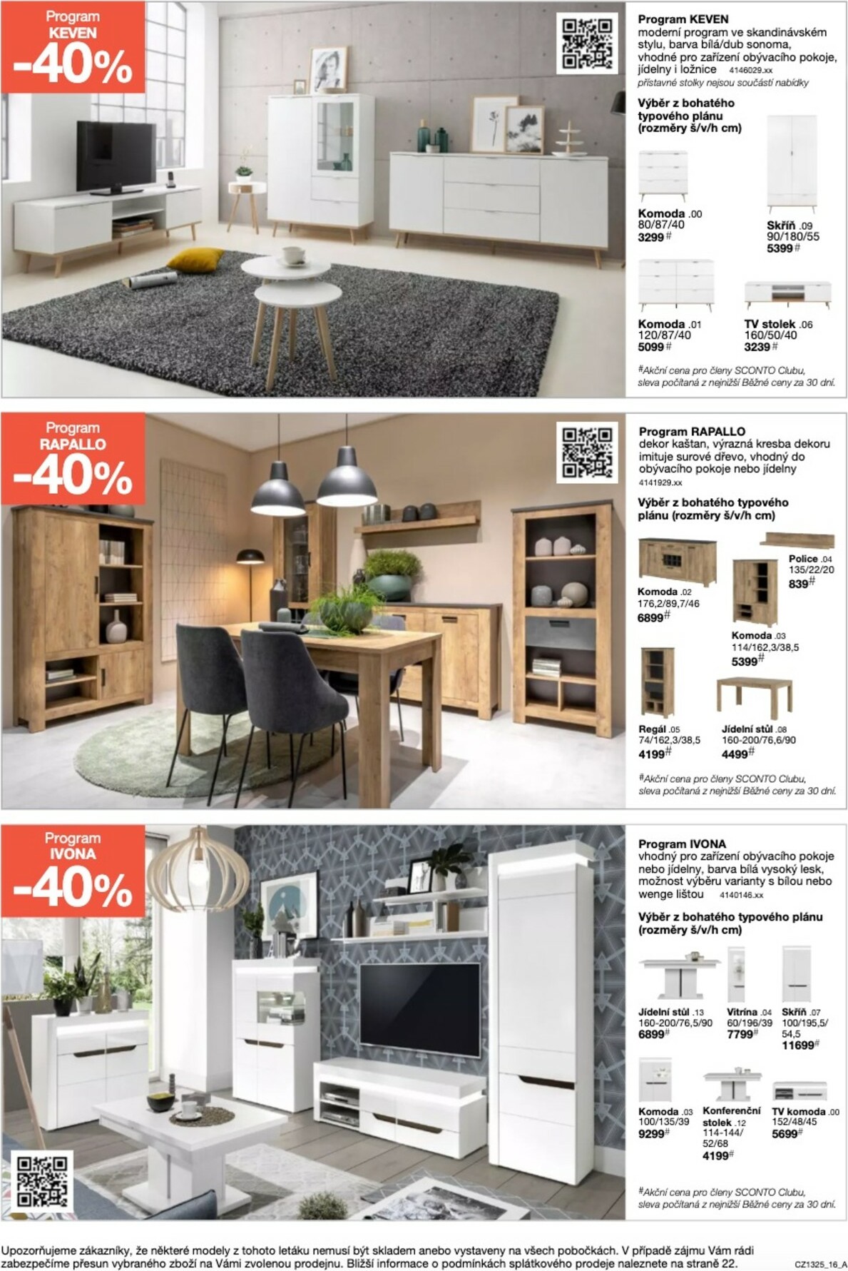 sconto-nabytek - Aktuální leták SCONTO Nábytek od 15.10. do 04.11. - page: 16