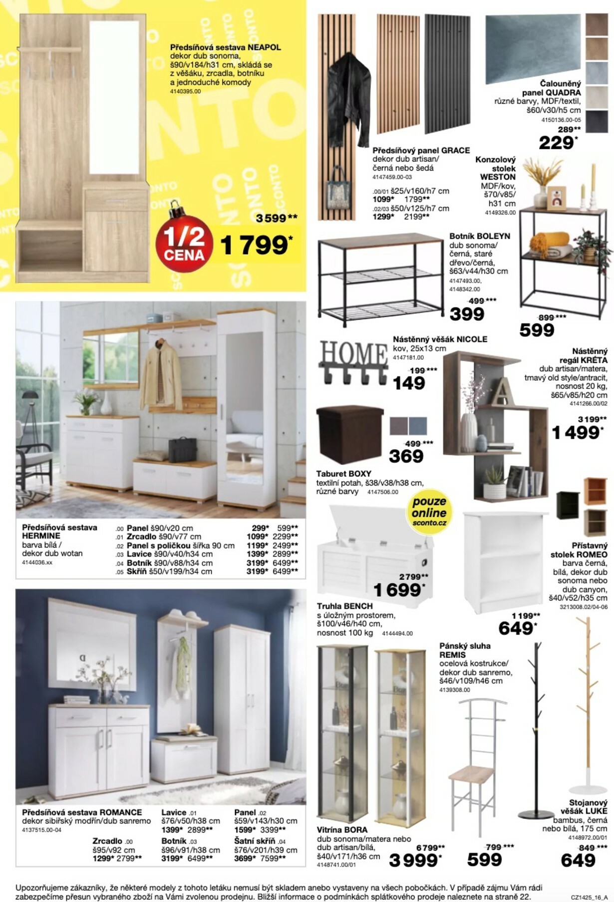 sconto-nabytek - Aktuální leták SCONTO Nábytek od 05.11. do 25.11. - page: 10