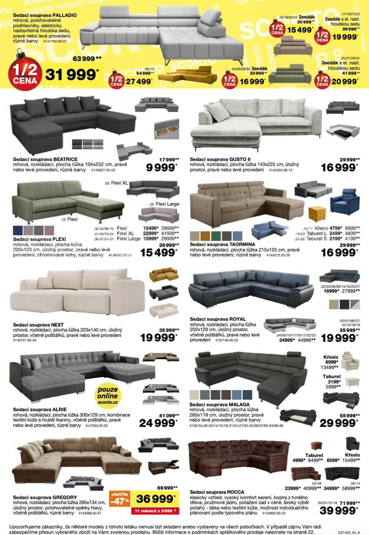 sconto-nabytek - Aktuální leták SCONTO Nábytek od 05.11. do 25.11. - page: 8