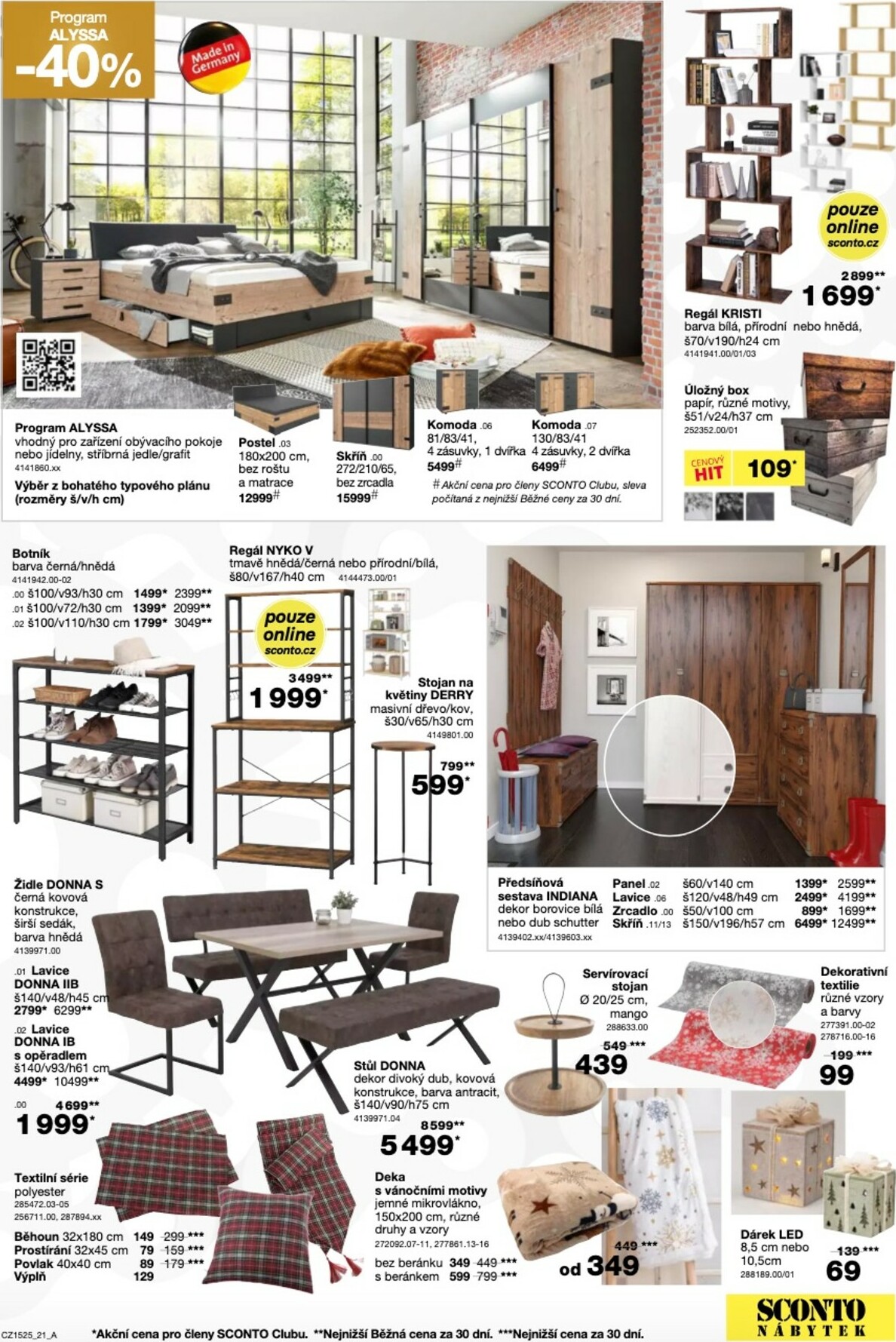 sconto-nabytek - Aktuální leták SCONTO Nábytek od 26.11. do 14.12. - page: 20