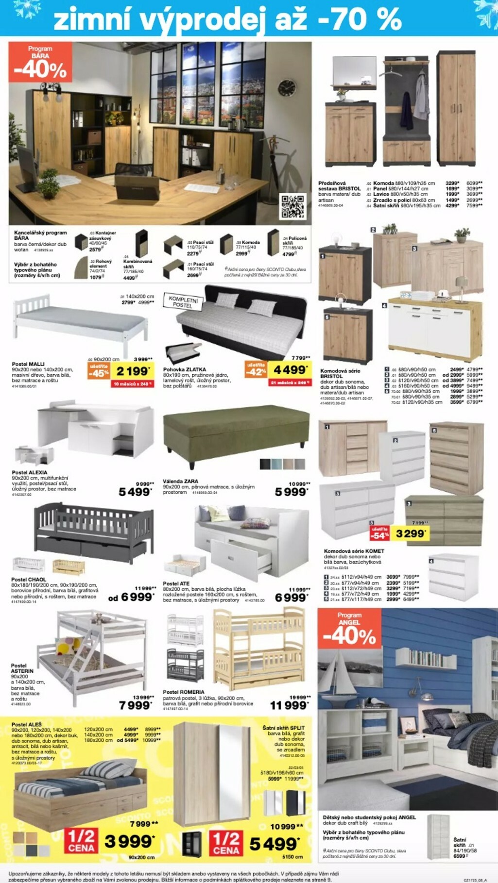 sconto-nabytek - Aktuální leták SCONTO Nábytek od 22.12. do 20.01. - page: 6