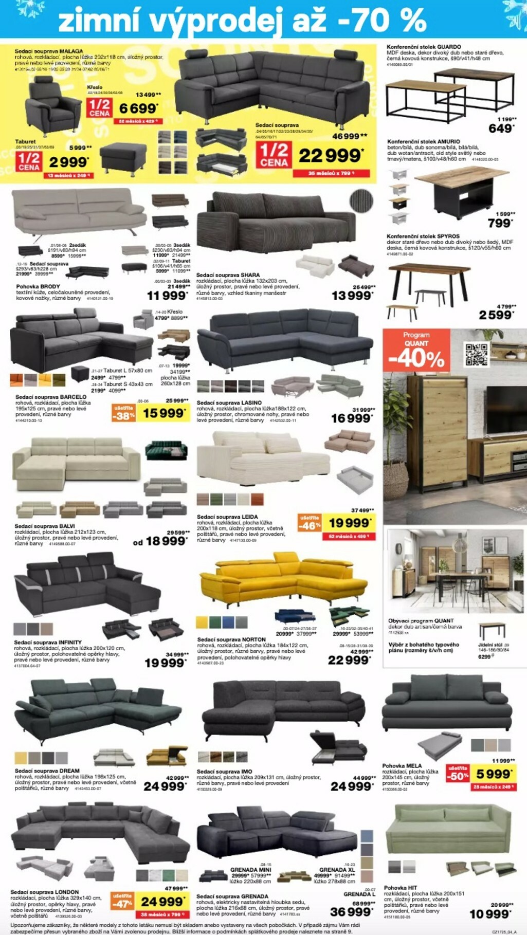 sconto-nabytek - Aktuální leták SCONTO Nábytek od 22.12. do 20.01. - page: 10