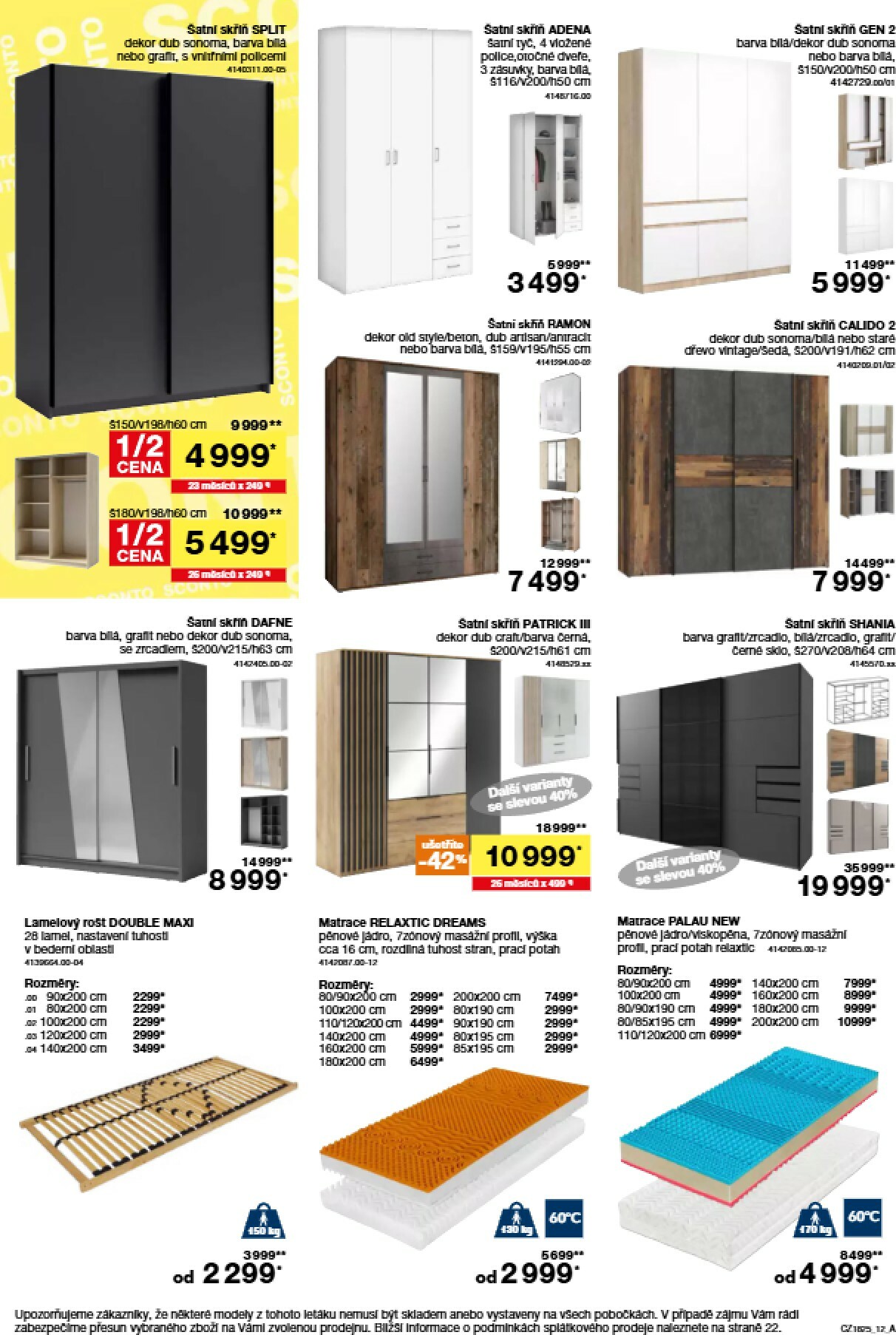 sconto-nabytek - Aktuální leták SCONTO Nábytek od 21.01. do 10.02. - page: 12