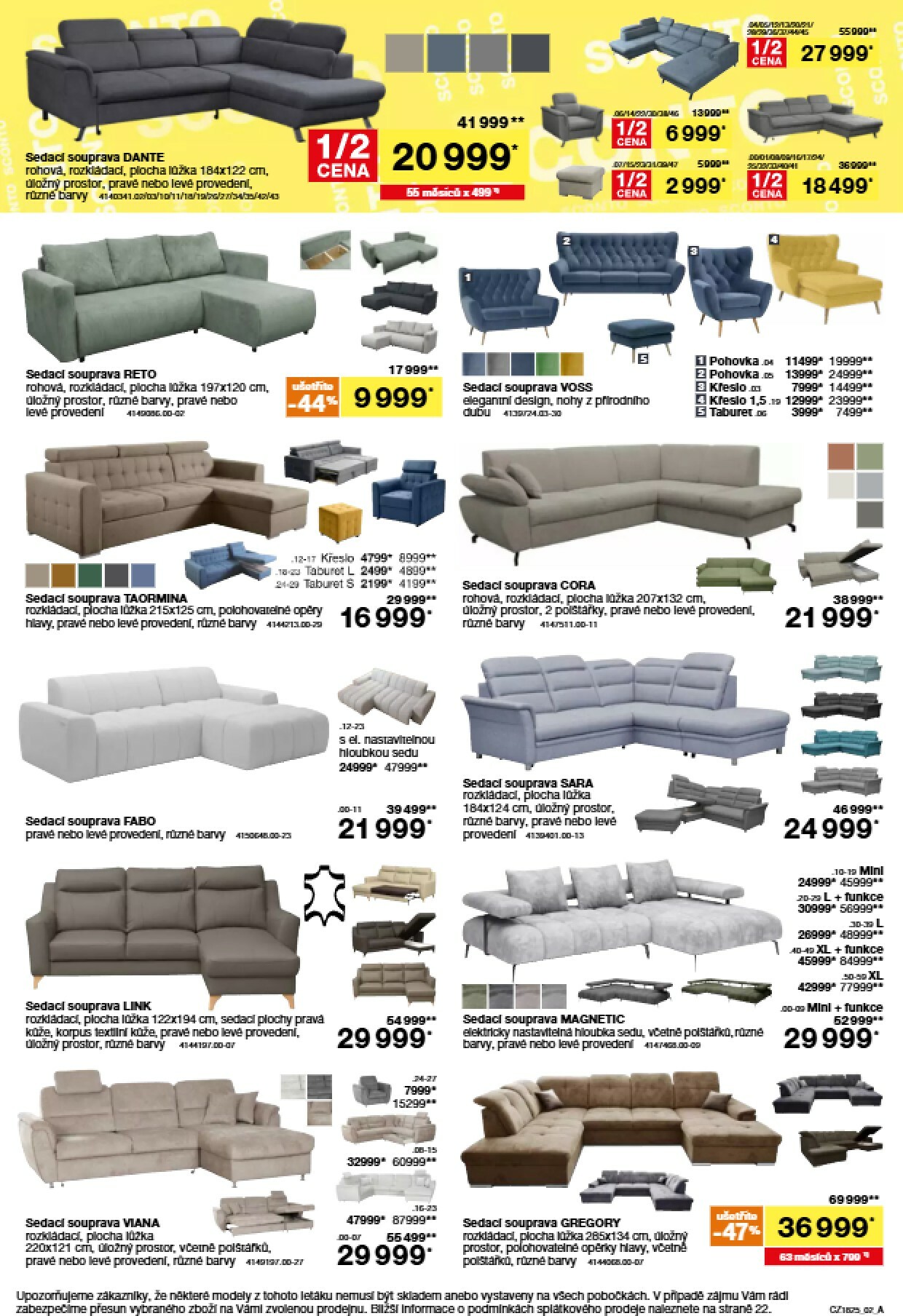 sconto-nabytek - Aktuální leták SCONTO Nábytek od 21.01. do 10.02. - page: 2