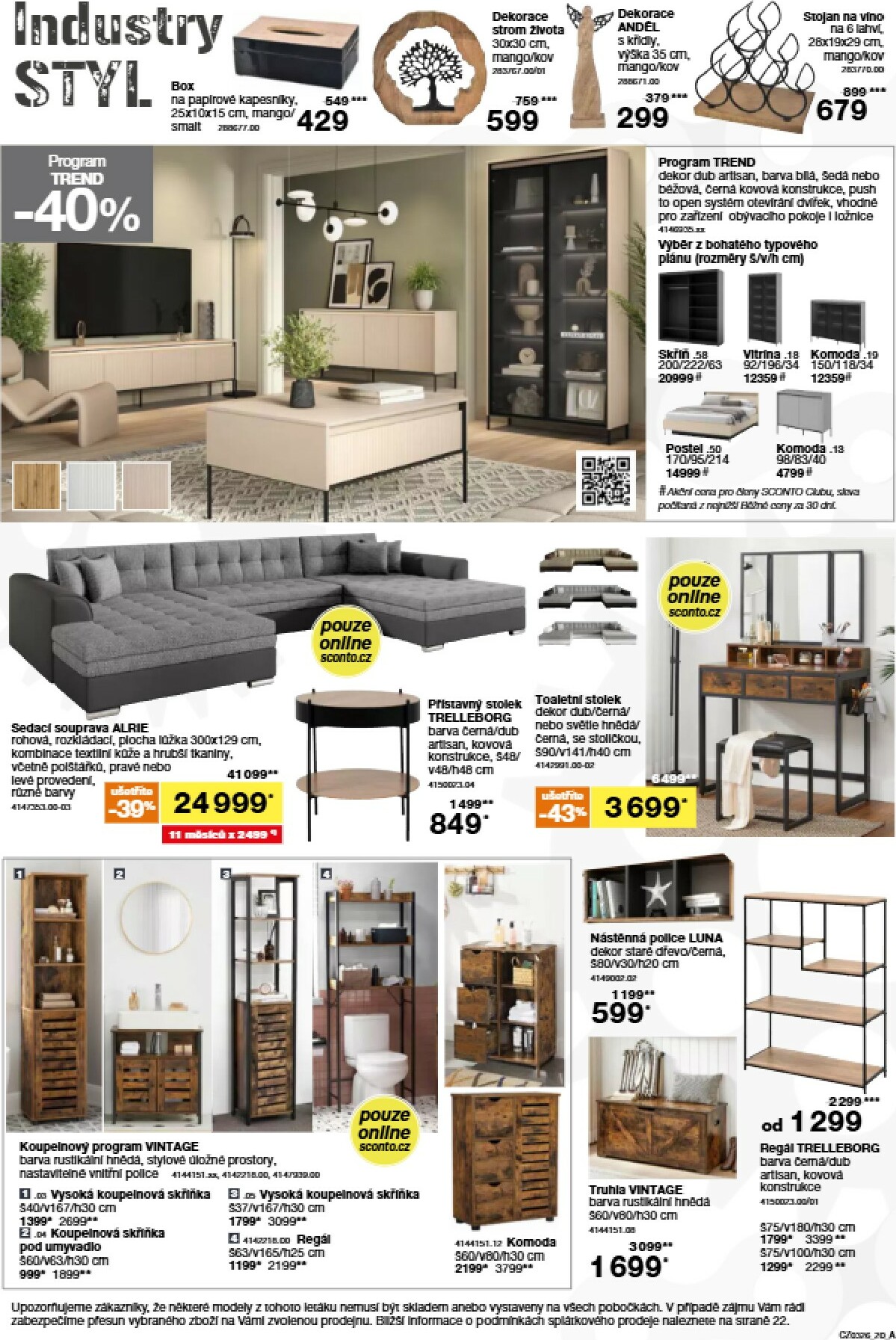 sconto-nabytek - SCONTO Nábytek leták platný od středy 11.02.2026 do úterý 03.03.2026 - page: 20