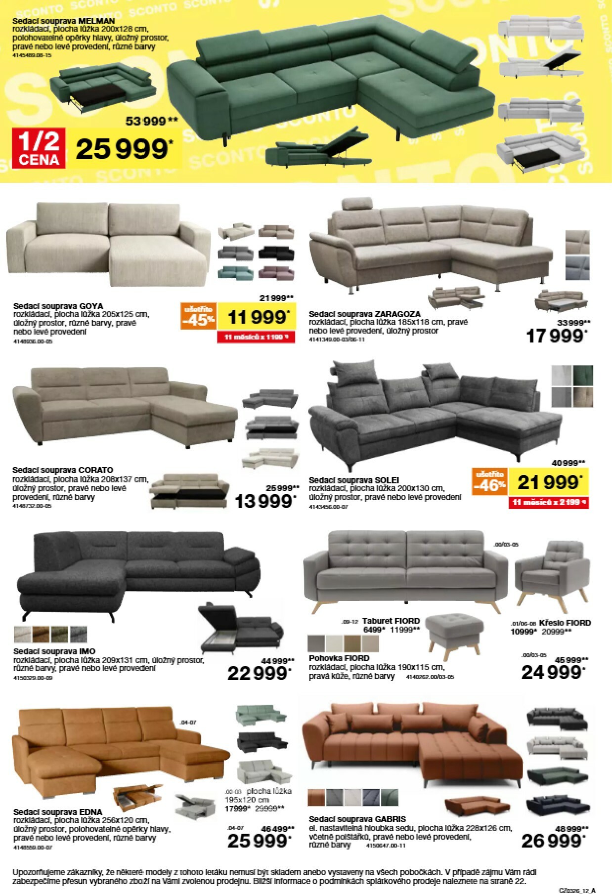 sconto-nabytek - SCONTO Nábytek leták platný od středy 11.02.2026 do úterý 03.03.2026 - page: 12