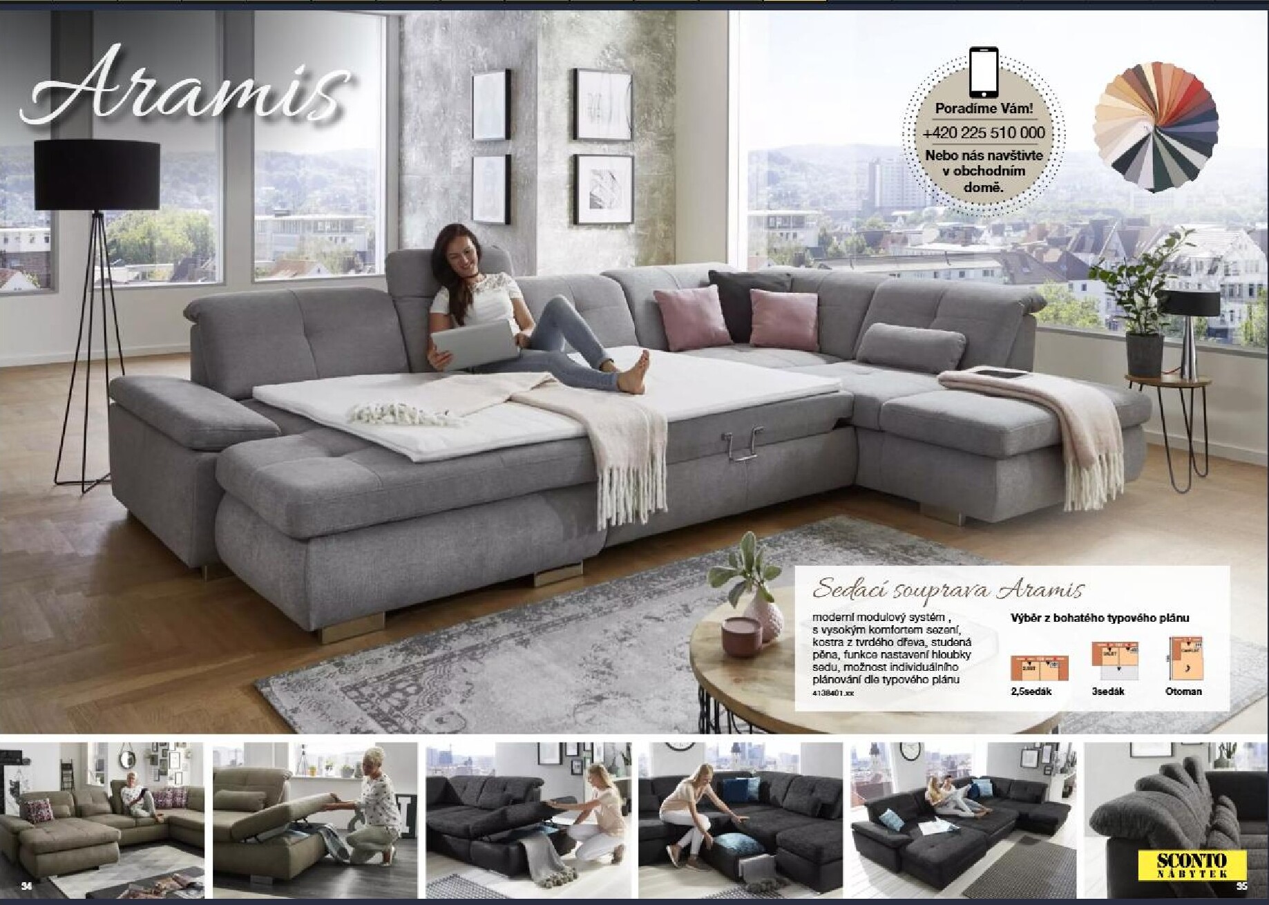 sconto-nabytek - SCONTO Nábytek - Sedací soupravy leták platný od úterý 24.02.2026 do čtvrtka 31.12.2026 - page: 18
