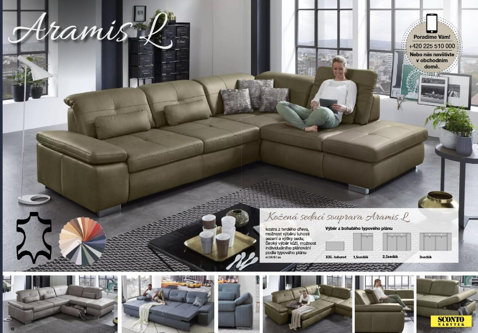 sconto-nabytek - SCONTO Nábytek - Sedací soupravy leták platný od úterý 24.02.2026 do čtvrtka 31.12.2026 - page: 22