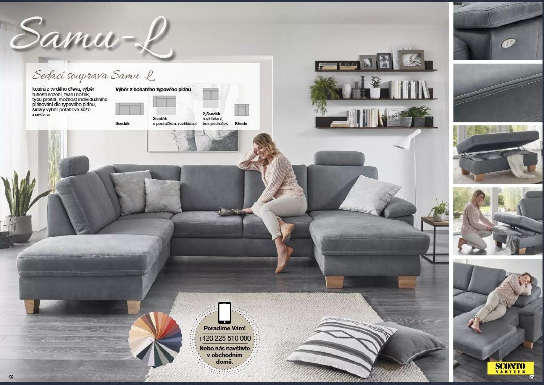 sconto-nabytek - SCONTO Nábytek - Sedací soupravy leták platný od úterý 24.02.2026 do čtvrtka 31.12.2026 - page: 29