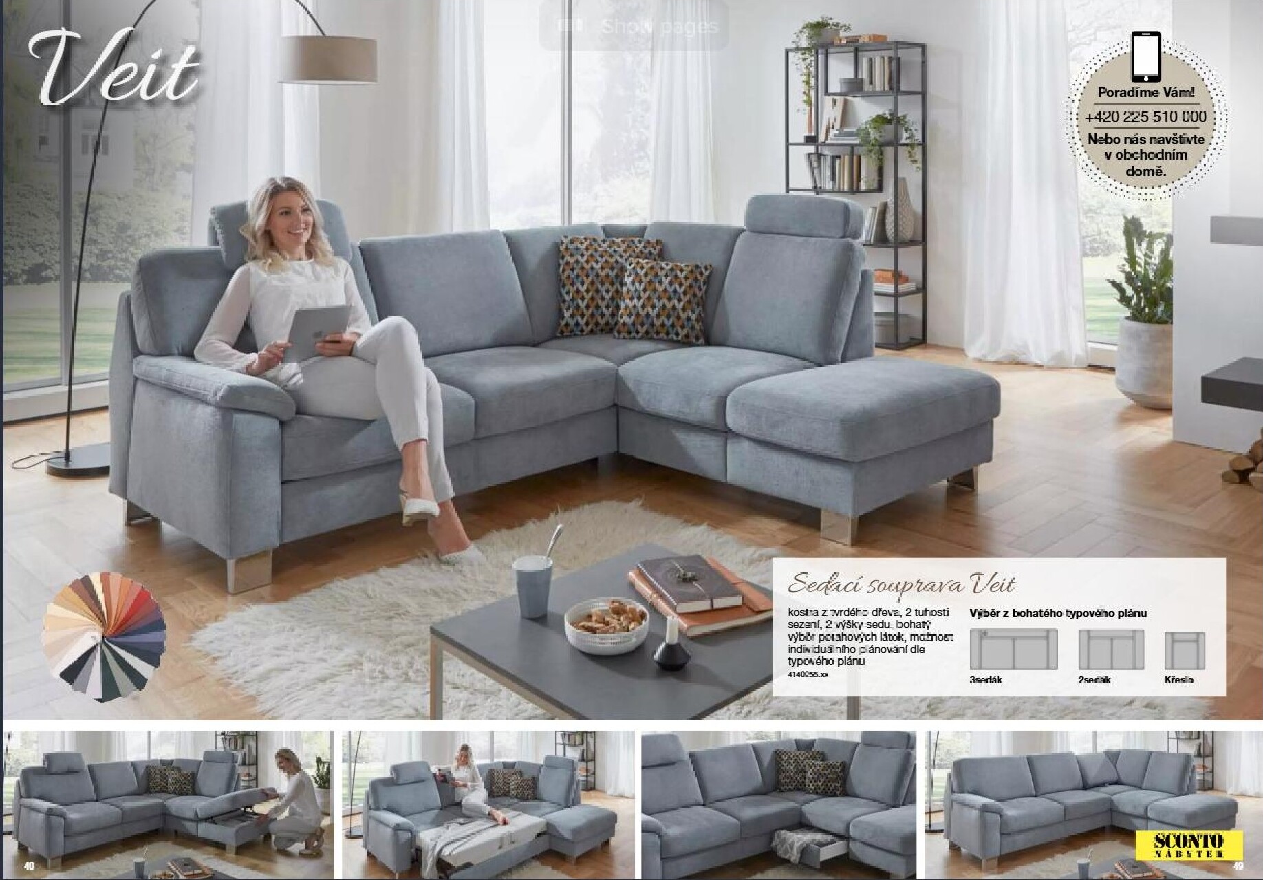 sconto-nabytek - SCONTO Nábytek - Sedací soupravy leták platný od úterý 24.02.2026 do čtvrtka 31.12.2026 - page: 25