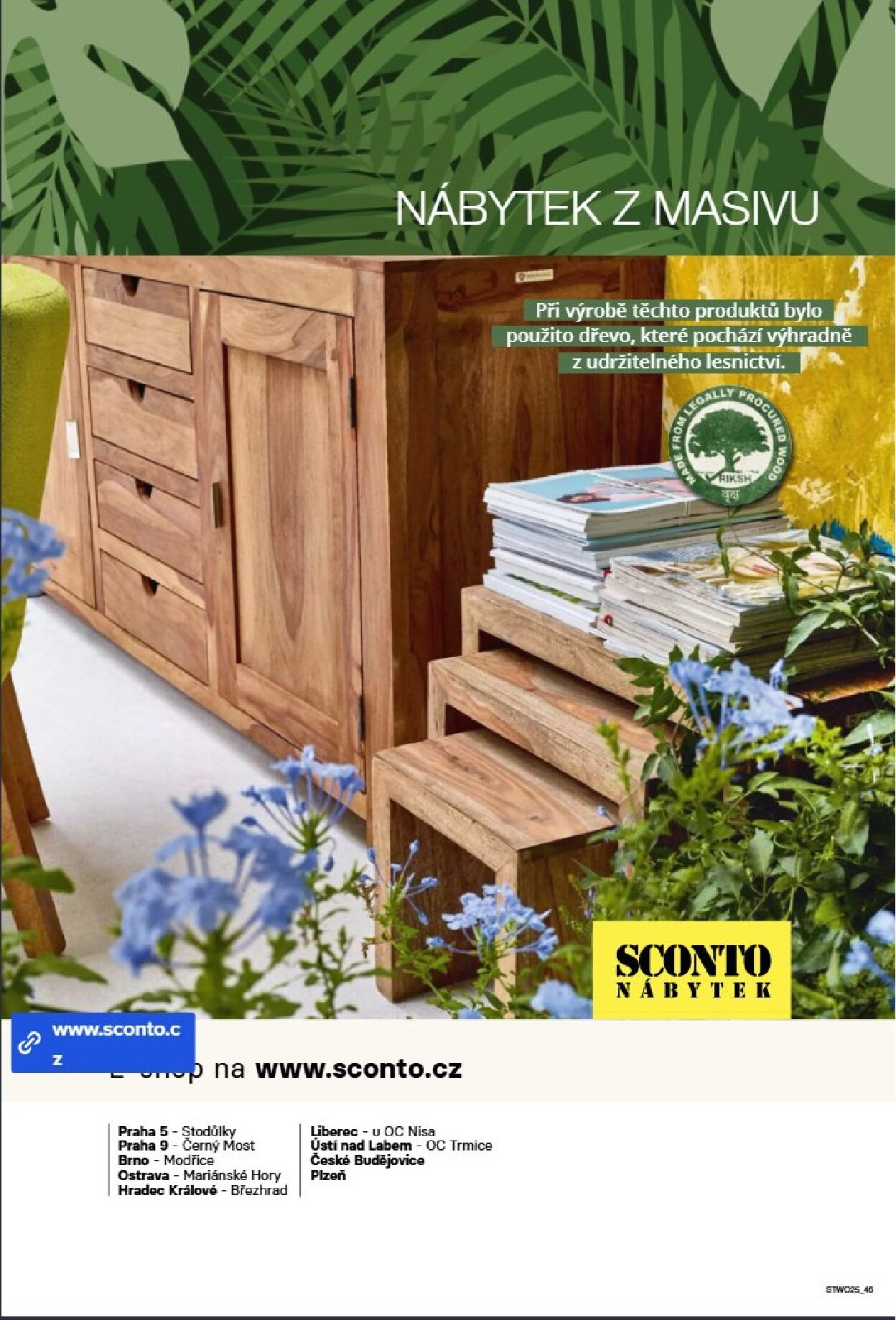sconto-nabytek - SCONTO Nábytek - Nábytek z masivu leták platný od neděle 01.03.2026 do čtvrtka 31.12.2026 - page: 24