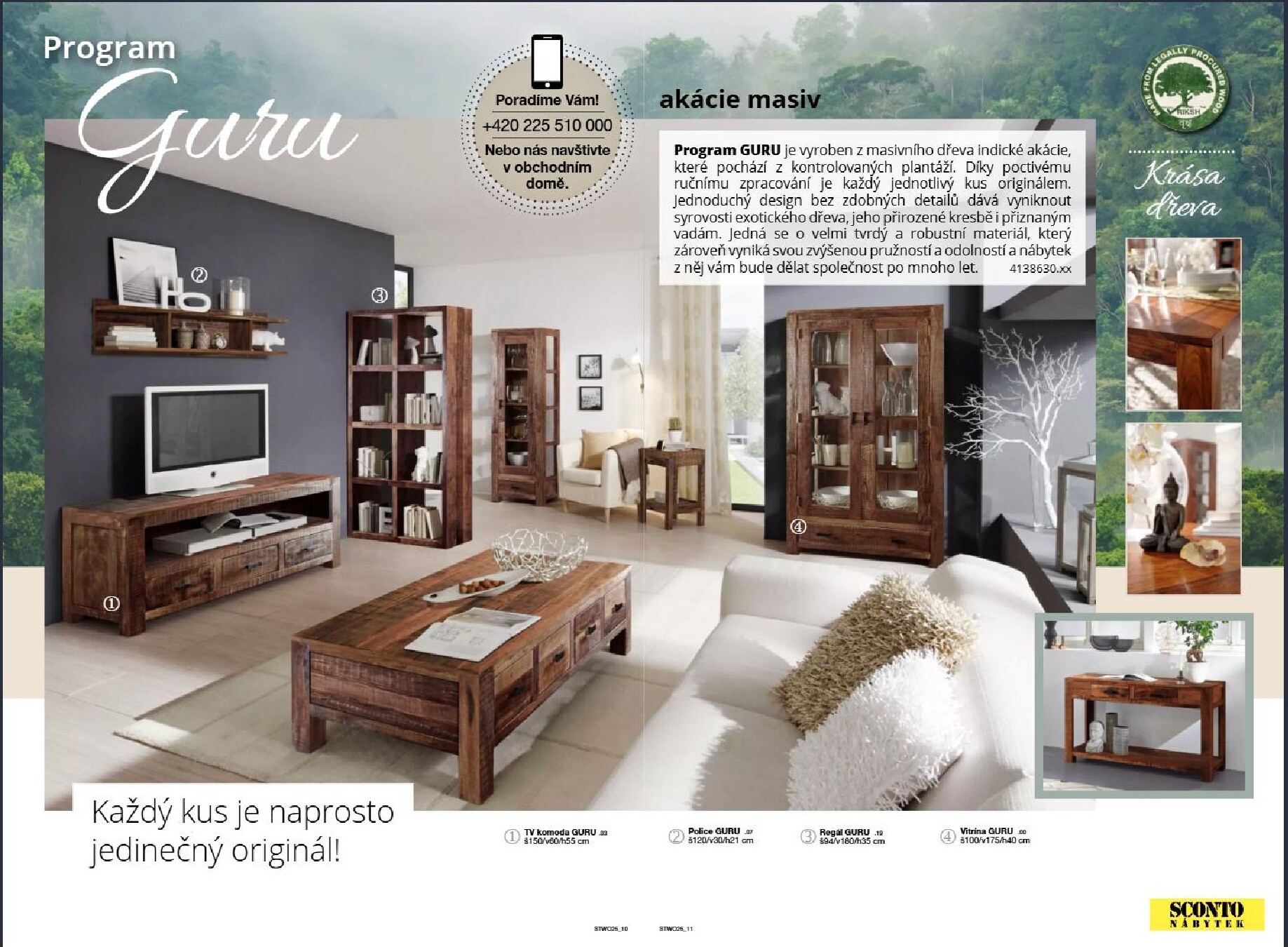 sconto-nabytek - SCONTO Nábytek - Nábytek z masivu leták platný od neděle 01.03.2026 do čtvrtka 31.12.2026 - page: 6