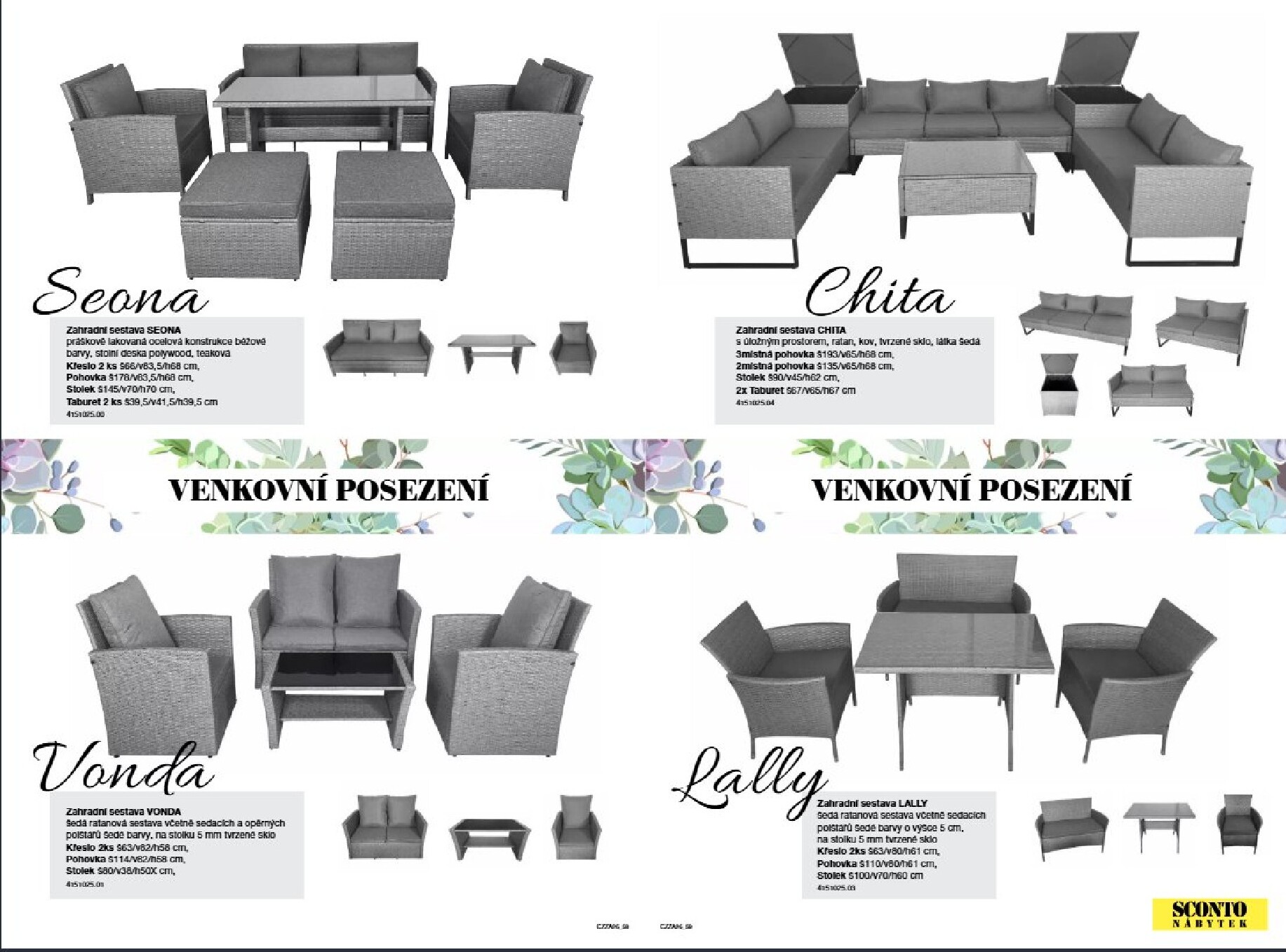 sconto-nabytek - SCONTO Nábytek - Zahradní speciál leták platný od úterý 24.03.2026 do středy 30.09.2026 - page: 30