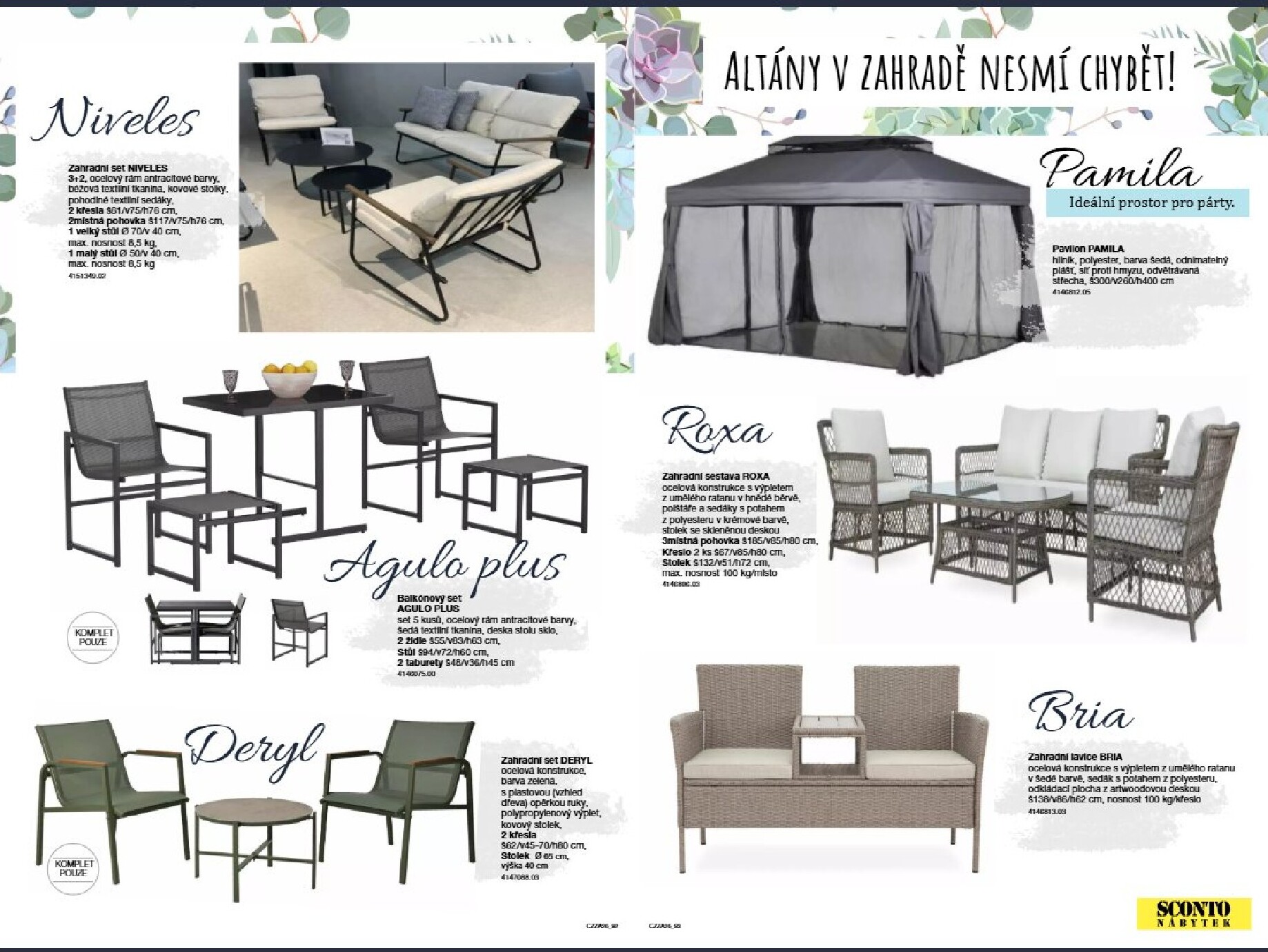 sconto-nabytek - SCONTO Nábytek - Zahradní speciál leták platný od úterý 24.03.2026 do středy 30.09.2026 - page: 47