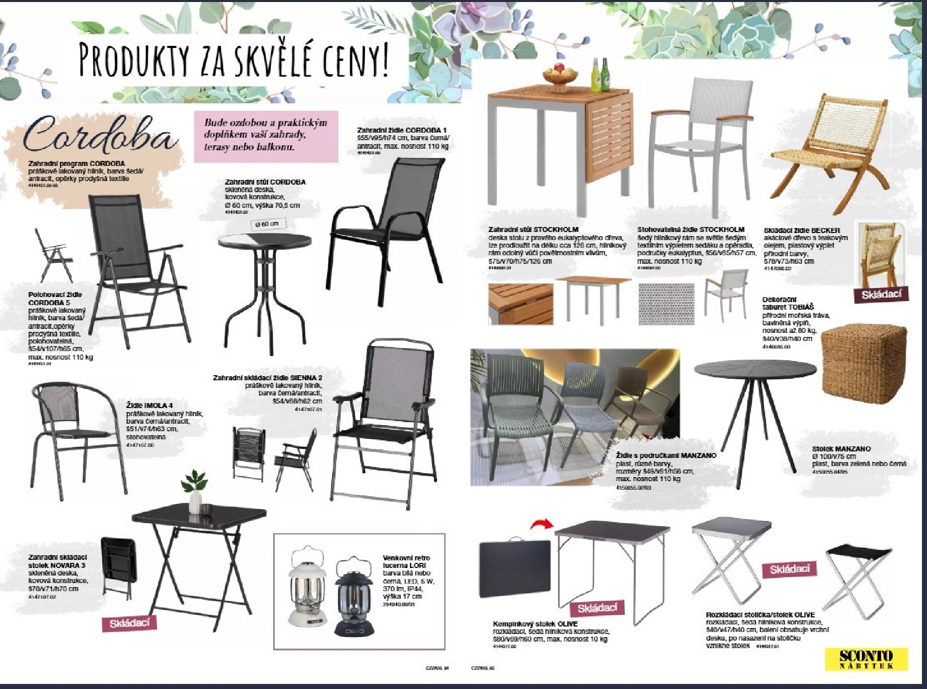 sconto-nabytek - SCONTO Nábytek - Zahradní speciál leták platný od úterý 24.03.2026 do středy 30.09.2026 - page: 43