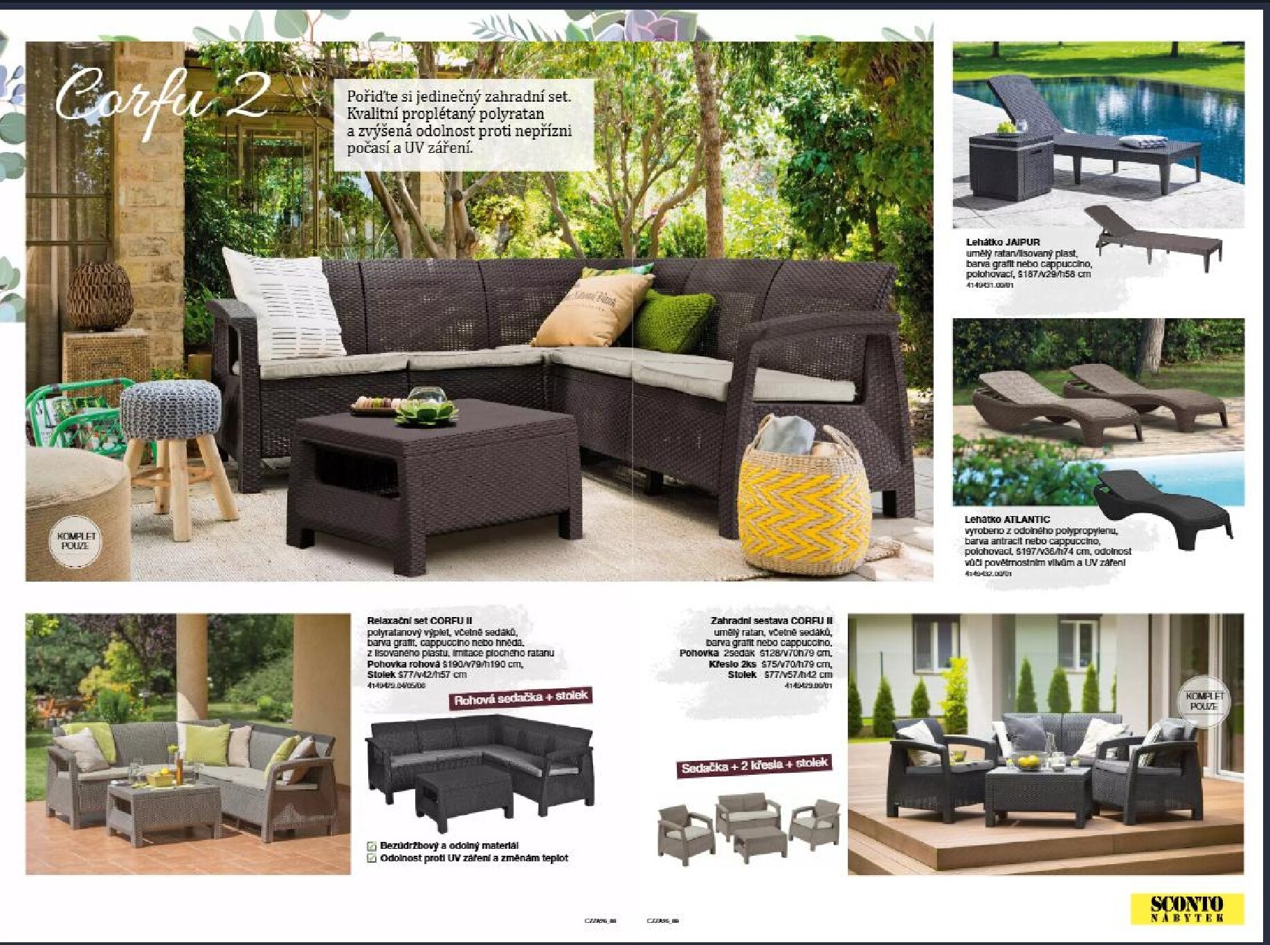 sconto-nabytek - SCONTO Nábytek - Zahradní speciál leták platný od úterý 24.03.2026 do středy 30.09.2026 - page: 45