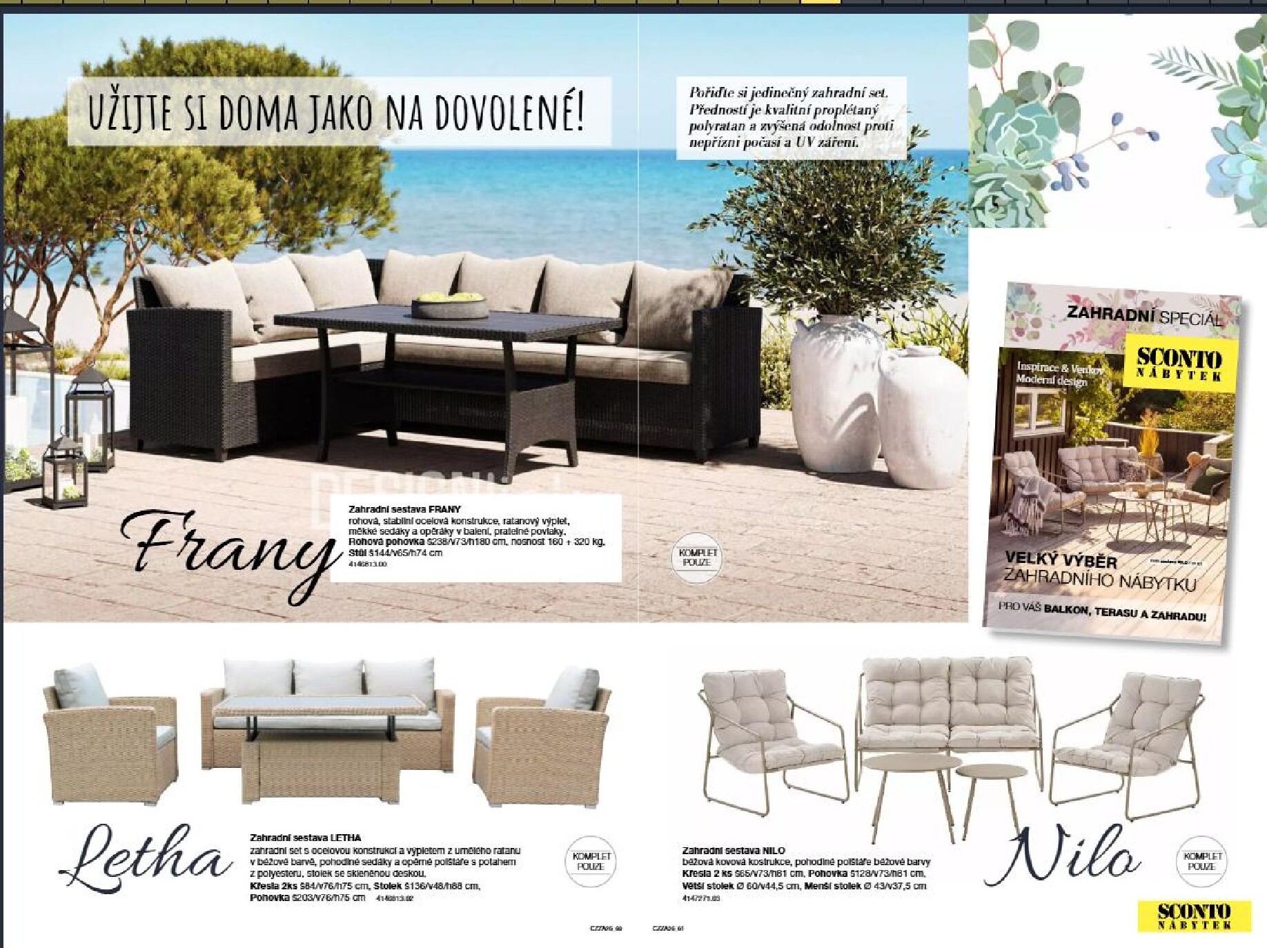 sconto-nabytek - SCONTO Nábytek - Zahradní speciál leták platný od úterý 24.03.2026 do středy 30.09.2026 - page: 31