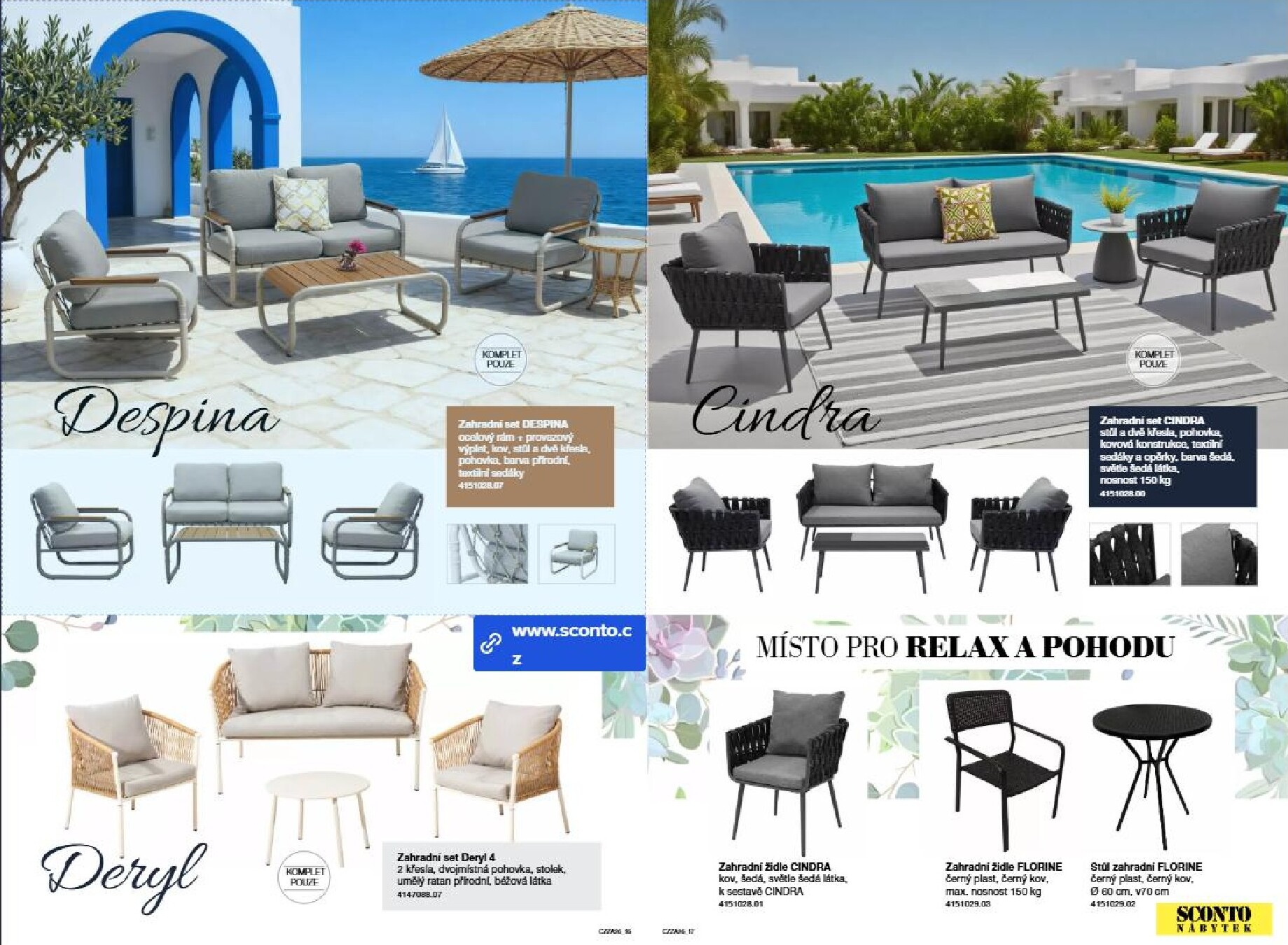 sconto-nabytek - SCONTO Nábytek - Zahradní speciál leták platný od úterý 24.03.2026 do středy 30.09.2026 - page: 9