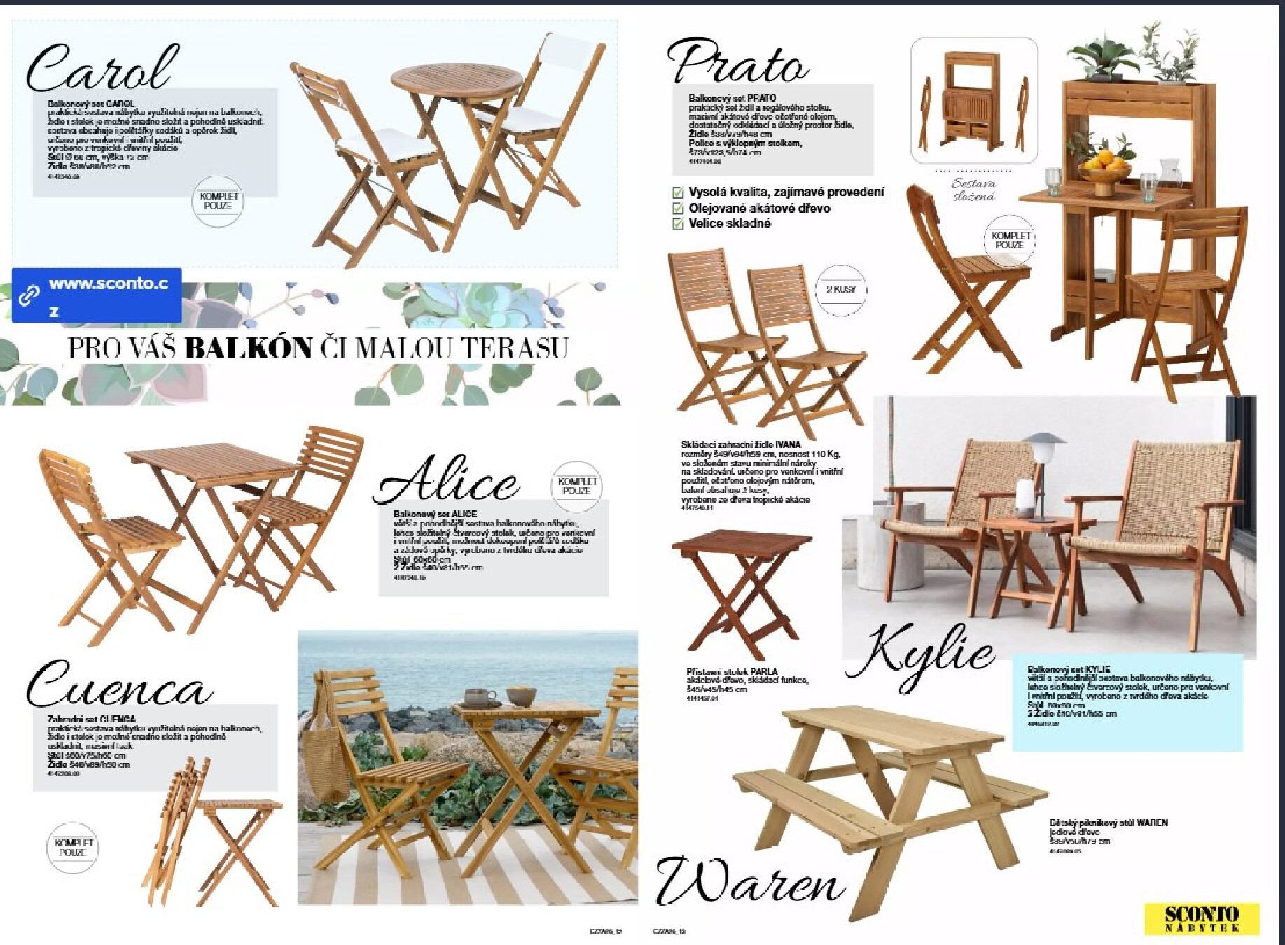 sconto-nabytek - SCONTO Nábytek - Zahradní speciál leták platný od úterý 24.03.2026 do středy 30.09.2026 - page: 7