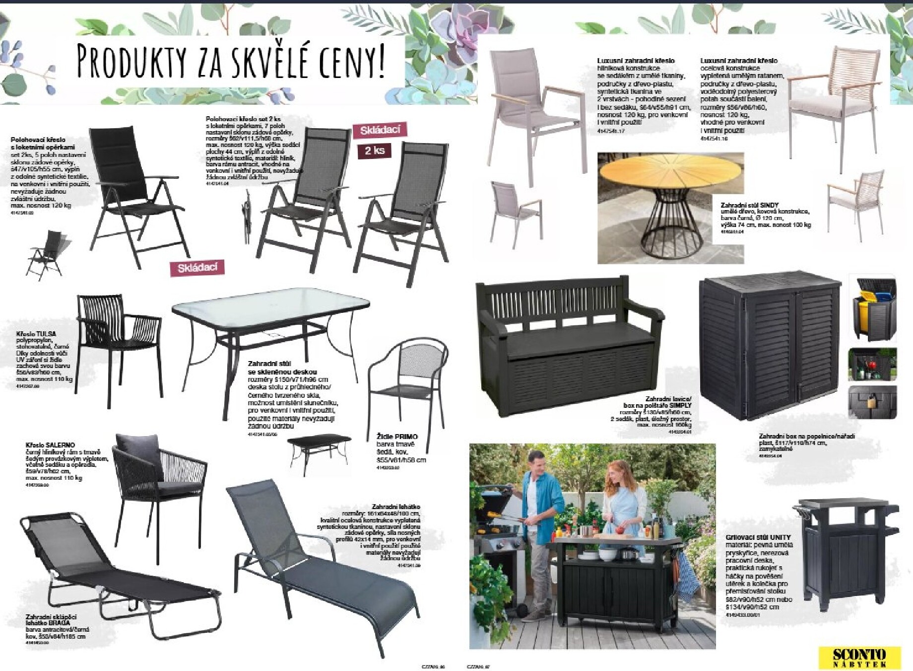 sconto-nabytek - SCONTO Nábytek - Zahradní speciál leták platný od úterý 24.03.2026 do středy 30.09.2026 - page: 44