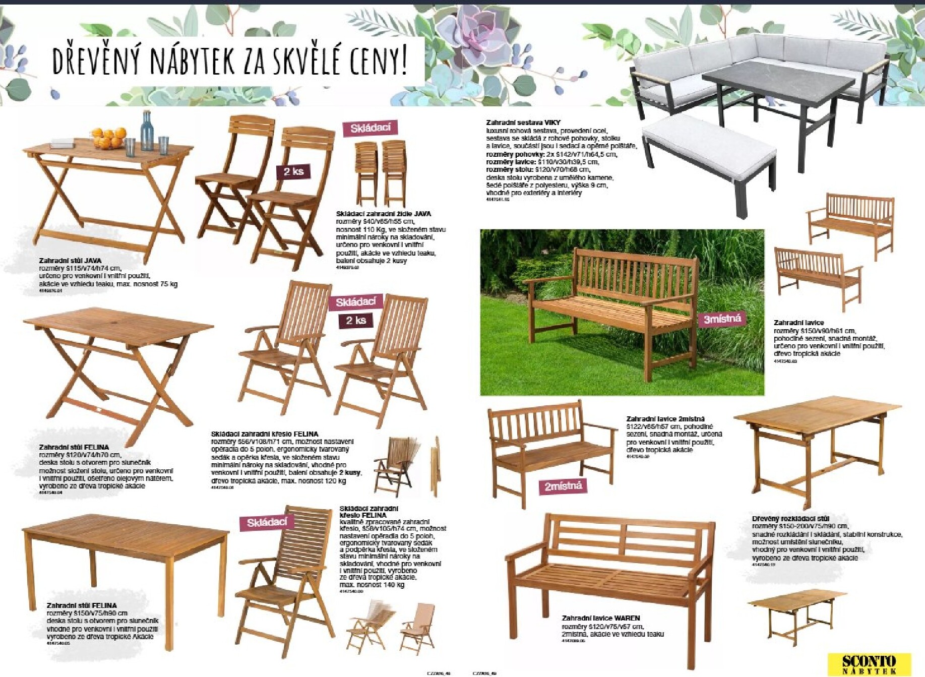 sconto-nabytek - SCONTO Nábytek - Zahradní speciál leták platný od úterý 24.03.2026 do středy 30.09.2026 - page: 25