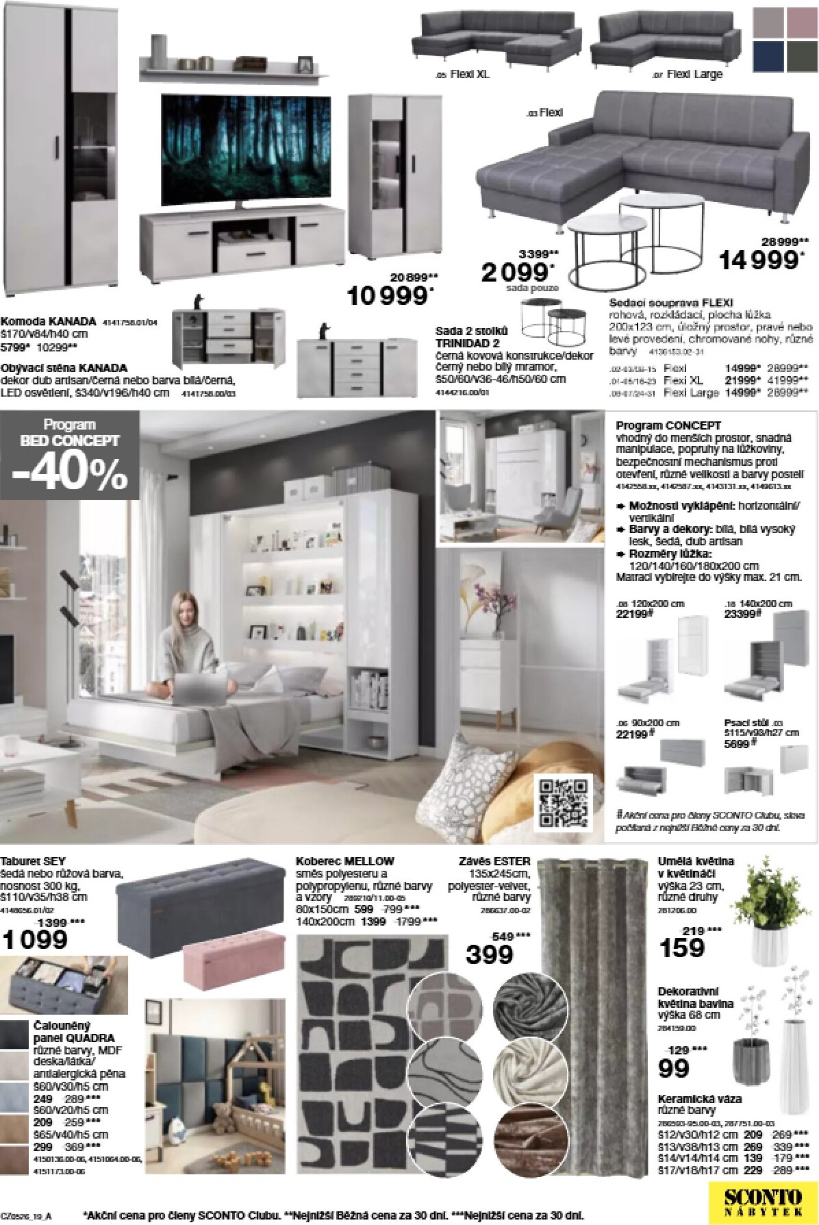 sconto-nabytek - SCONTO Nábytek leták platný od středy 25.03.2026 do úterý 21.04.2026 - page: 19