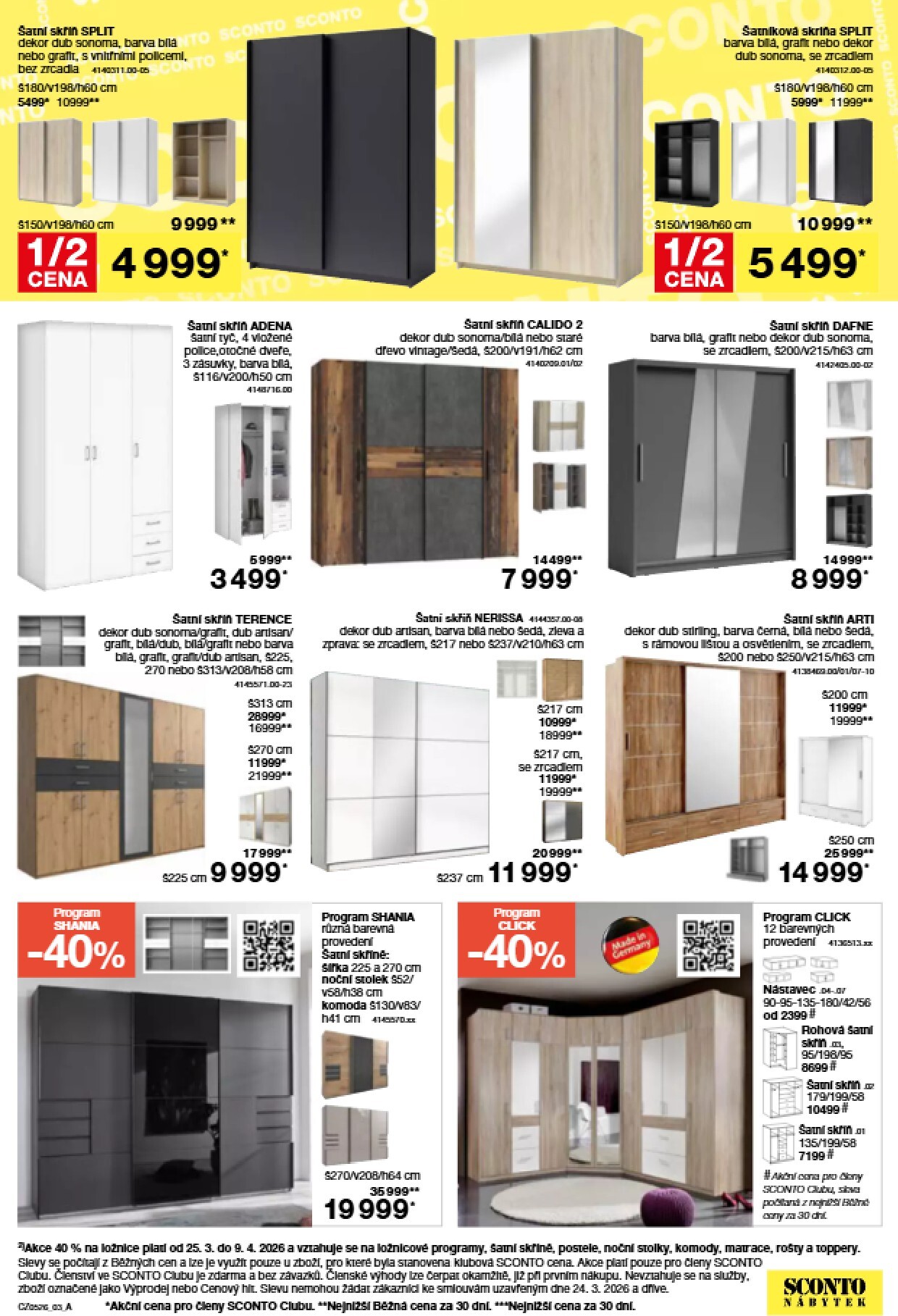 sconto-nabytek - SCONTO Nábytek leták platný od středy 25.03.2026 do úterý 21.04.2026 - page: 3