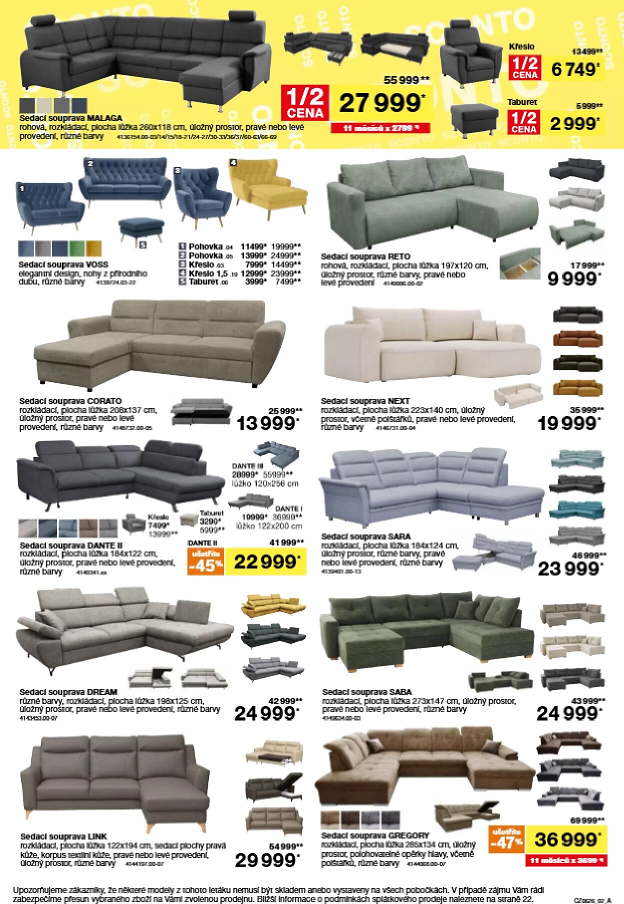 sconto-nabytek - Aktuální SCONTO Nábytek leták platný od středy 22.04.2026 do úterý 19.05.2026 - page: 2