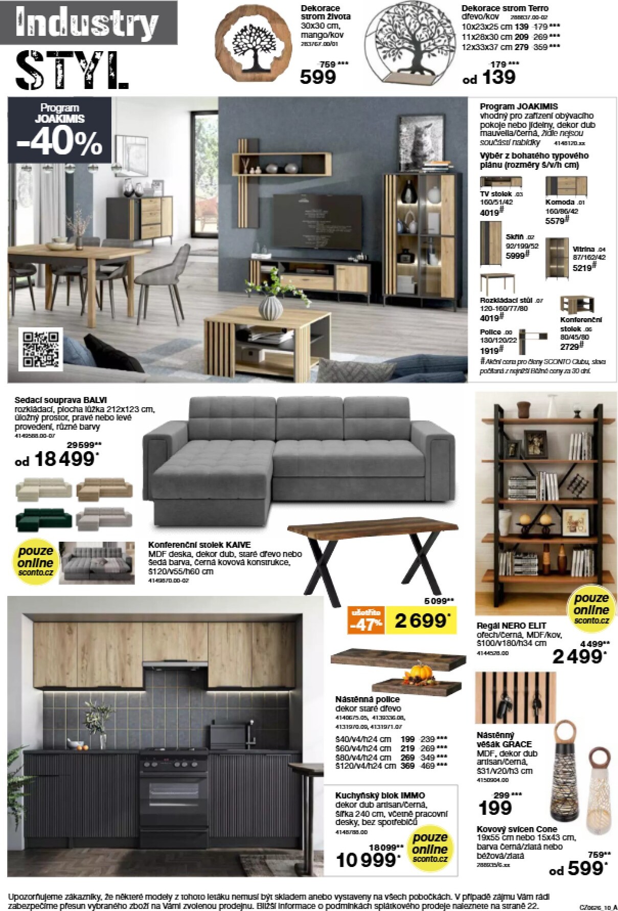 sconto-nabytek - Aktuální SCONTO Nábytek leták platný od středy 22.04.2026 do úterý 19.05.2026 - page: 10